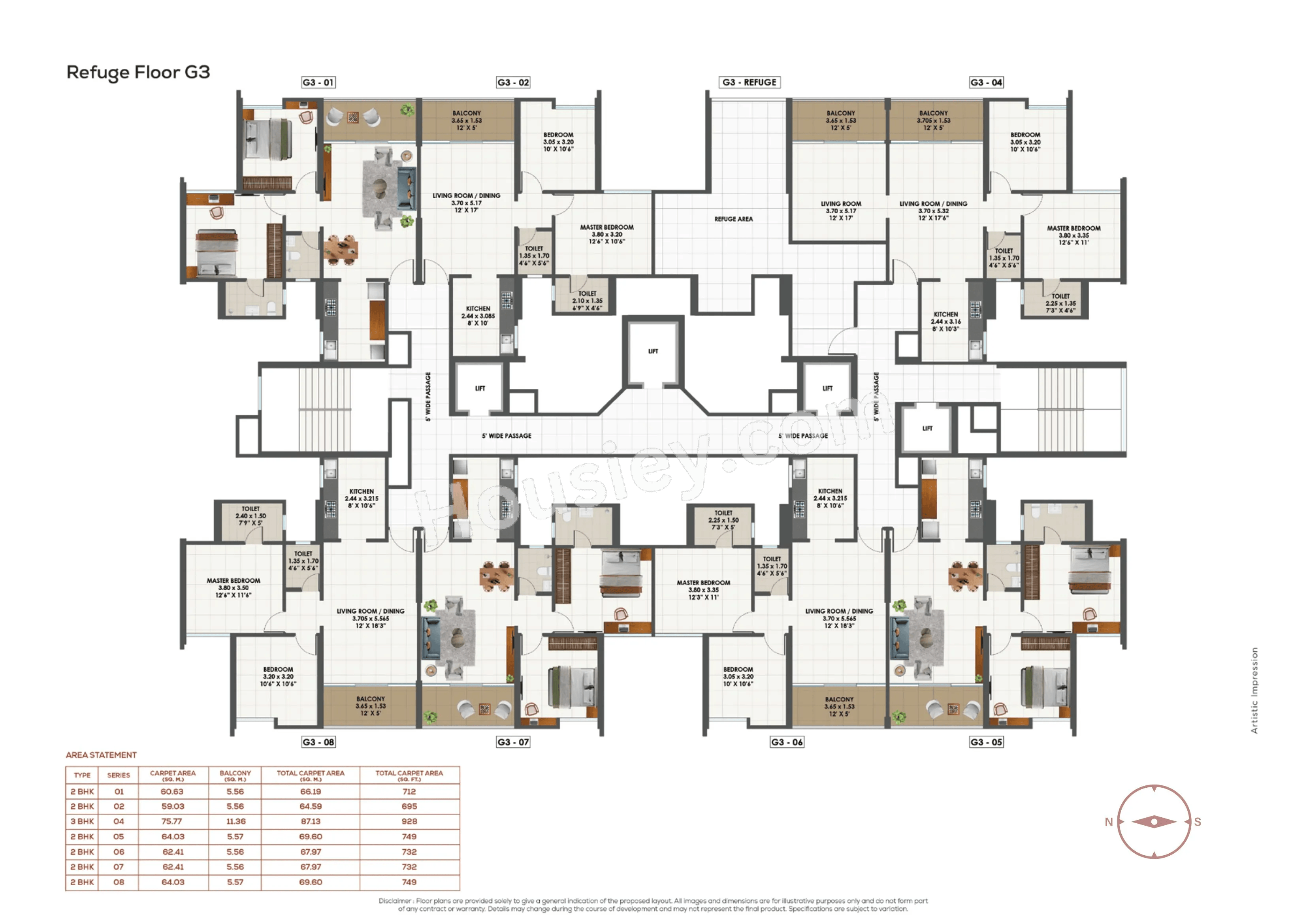 Kumar Primeview Floor plan 13