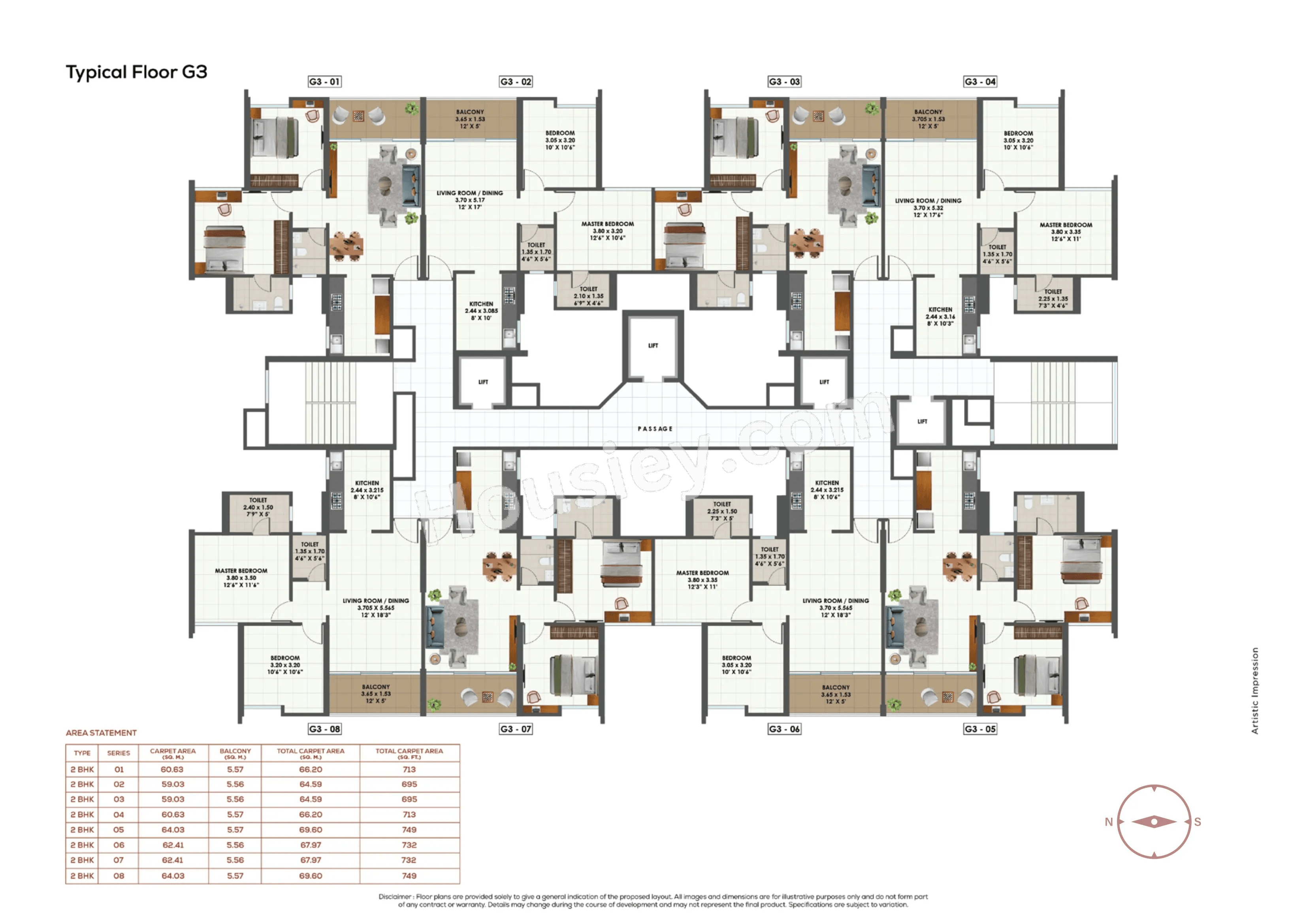 Kumar Primeview Floor plan 14