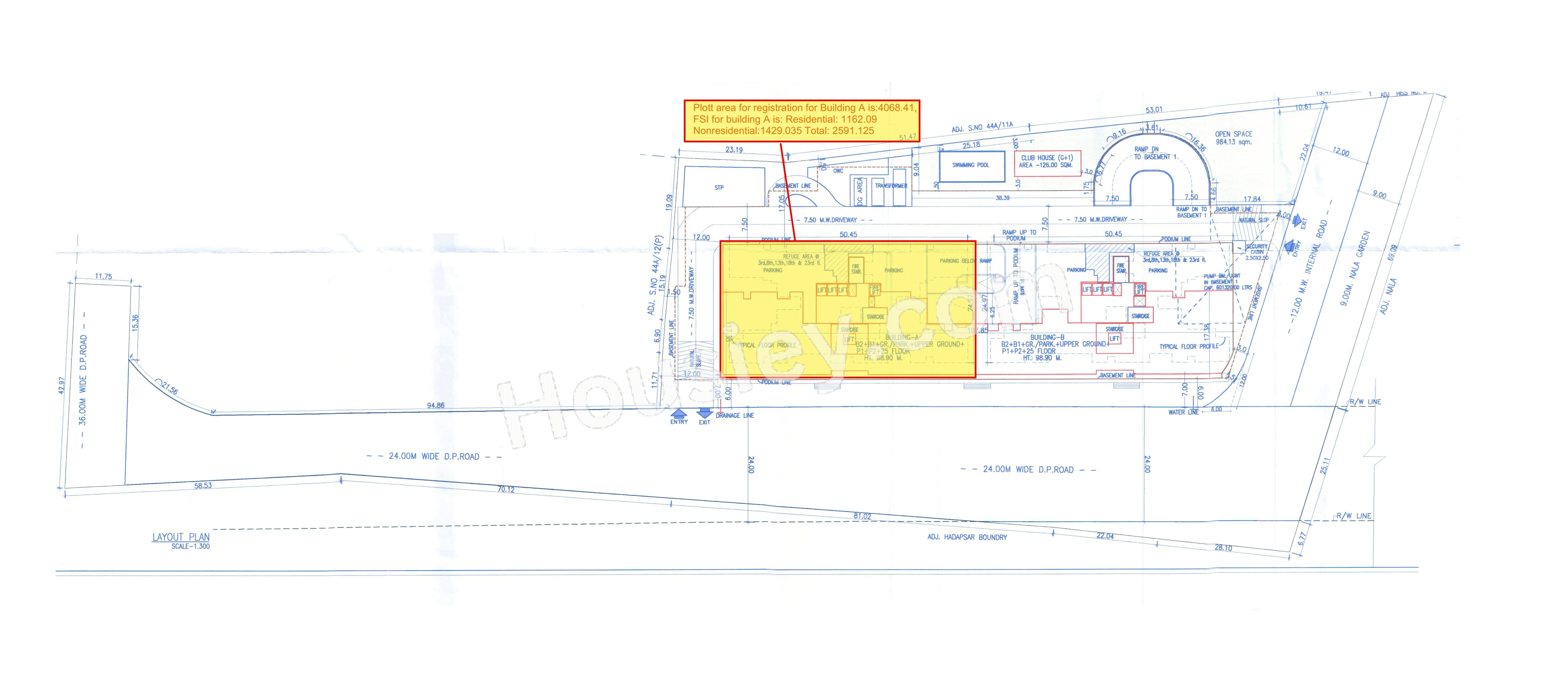 Kumar Prism Floor Plan