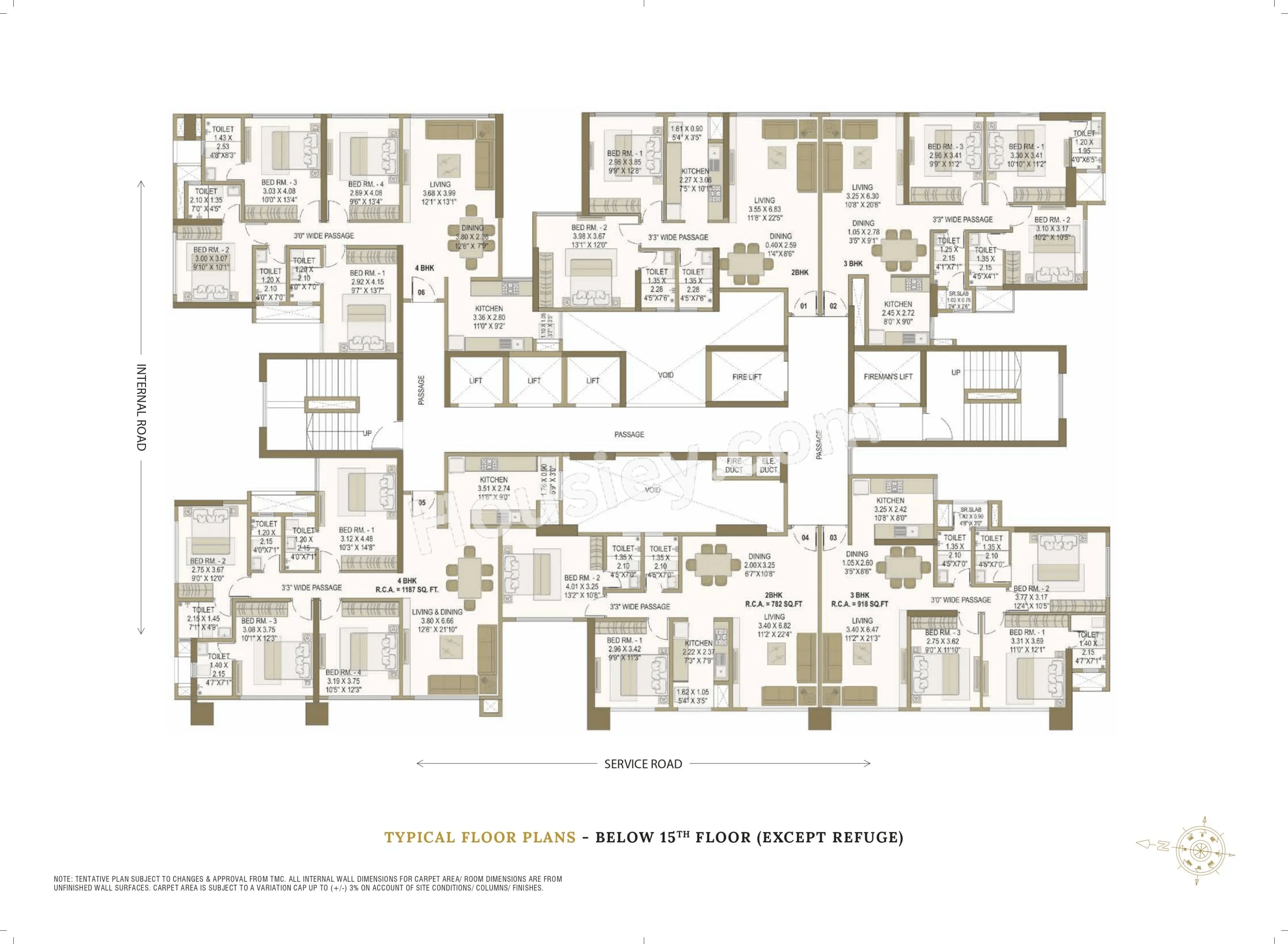 Lakhani Empire Dynasty Floor plan 1