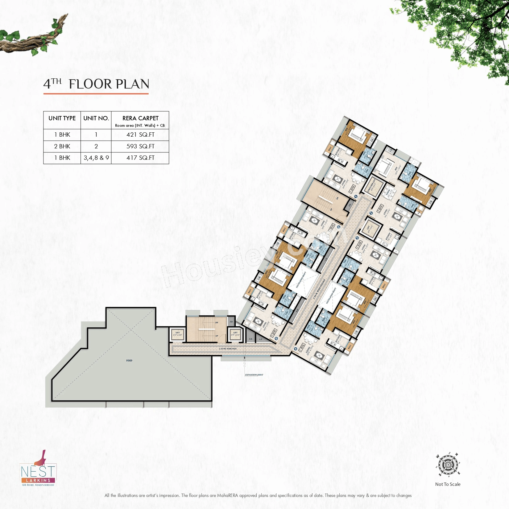 Larkins Nest Floor plan 2