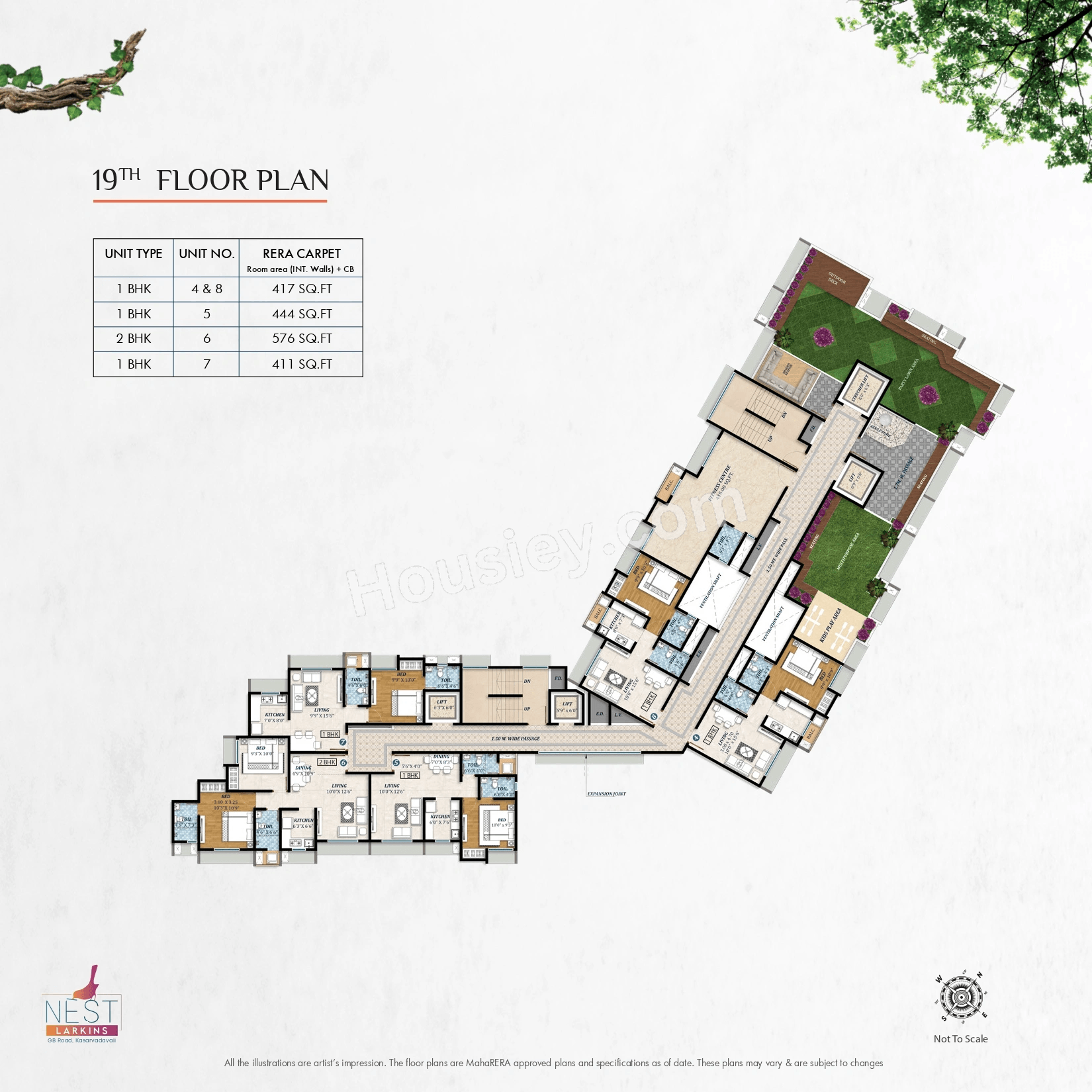 Larkins Nest Floor plan 3