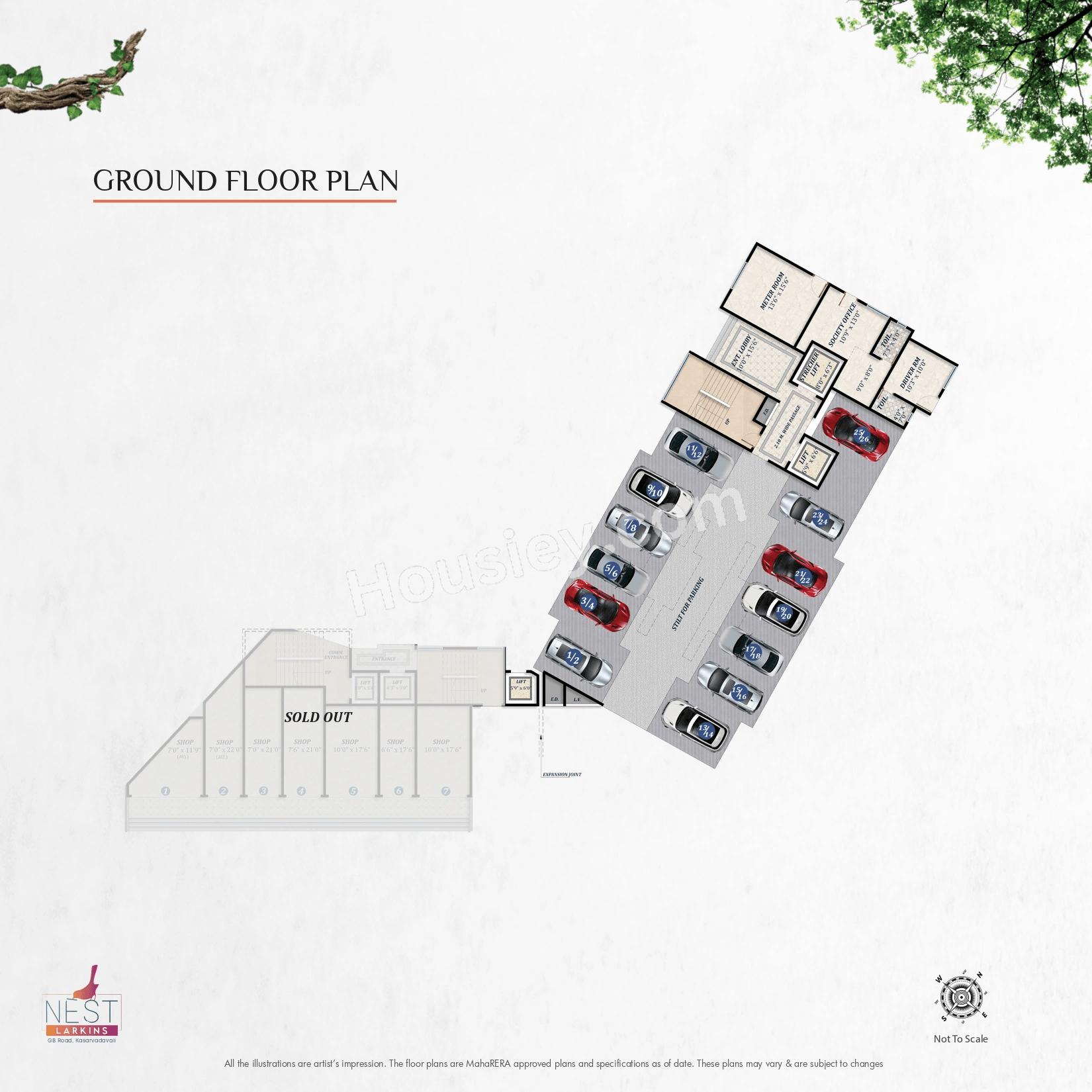 Larkins Nest Floor plan 4