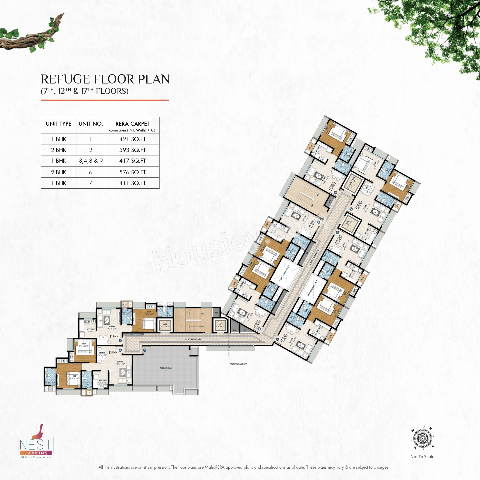 Larkins Nest Floor plan 5