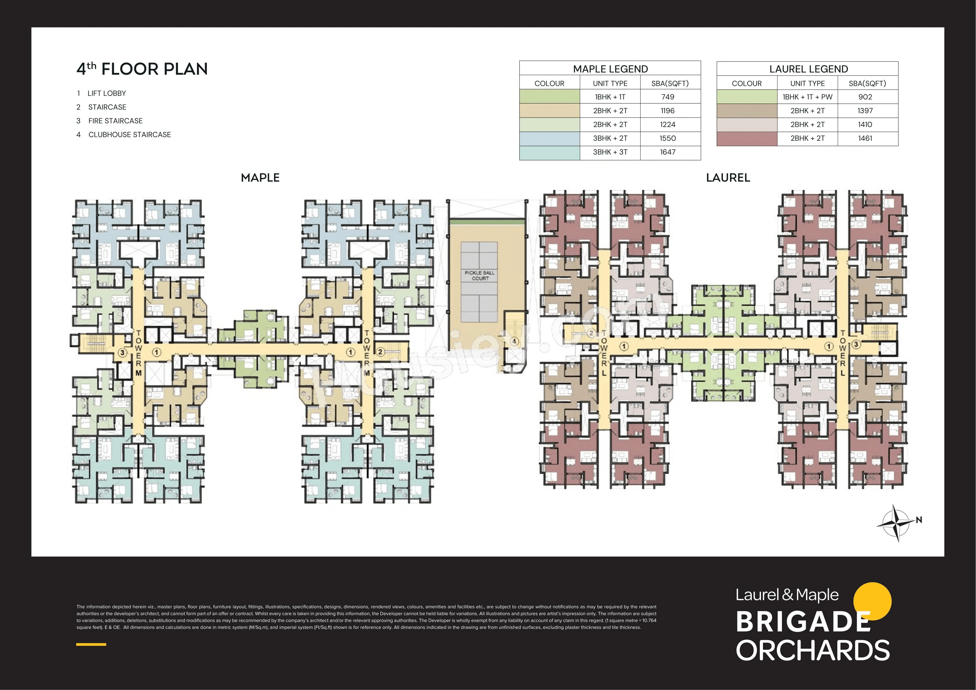 Laurel & Maple at Brigade Orchards Floor plan 1