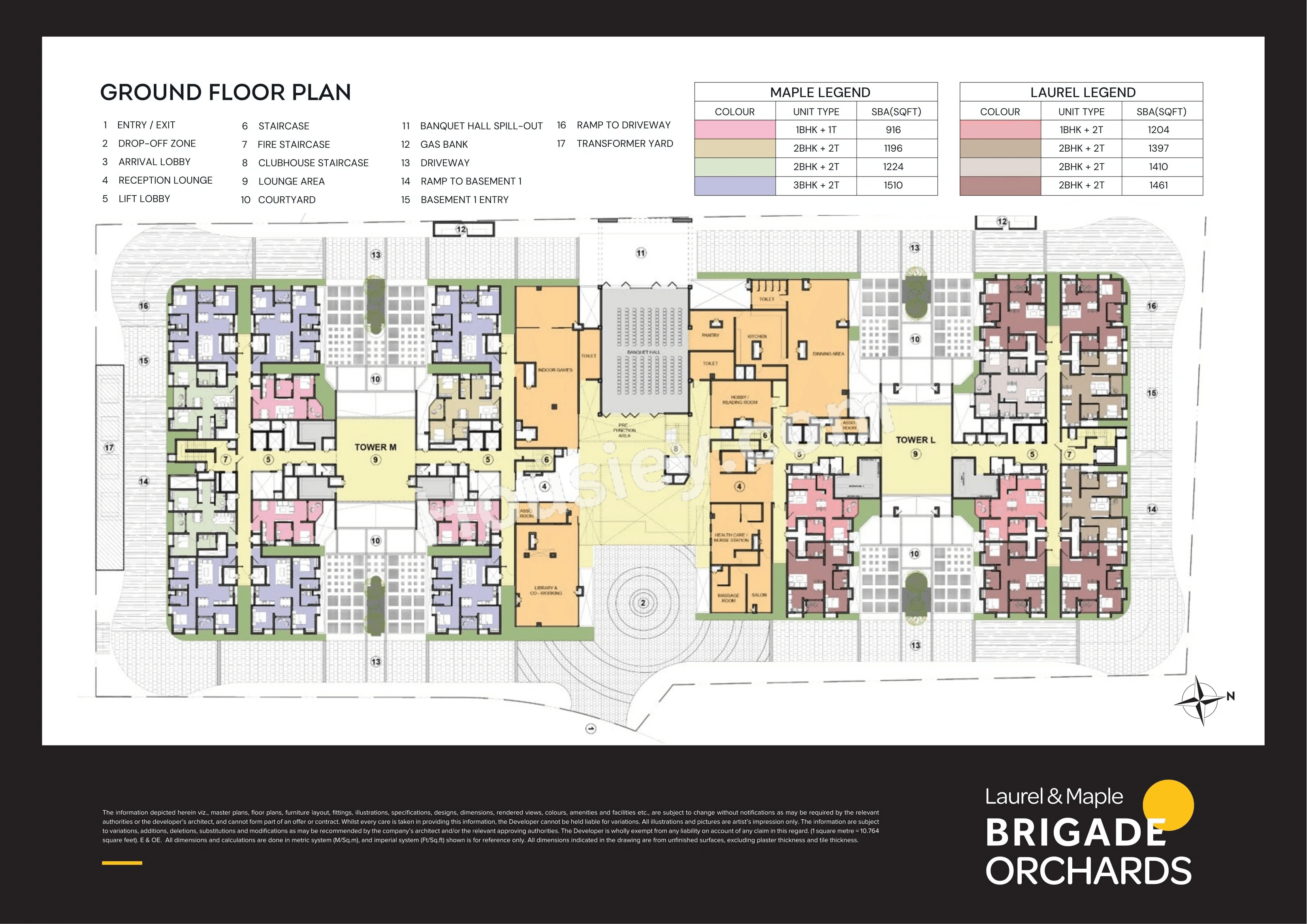 Laurel & Maple at Brigade Orchards Floor plan 3