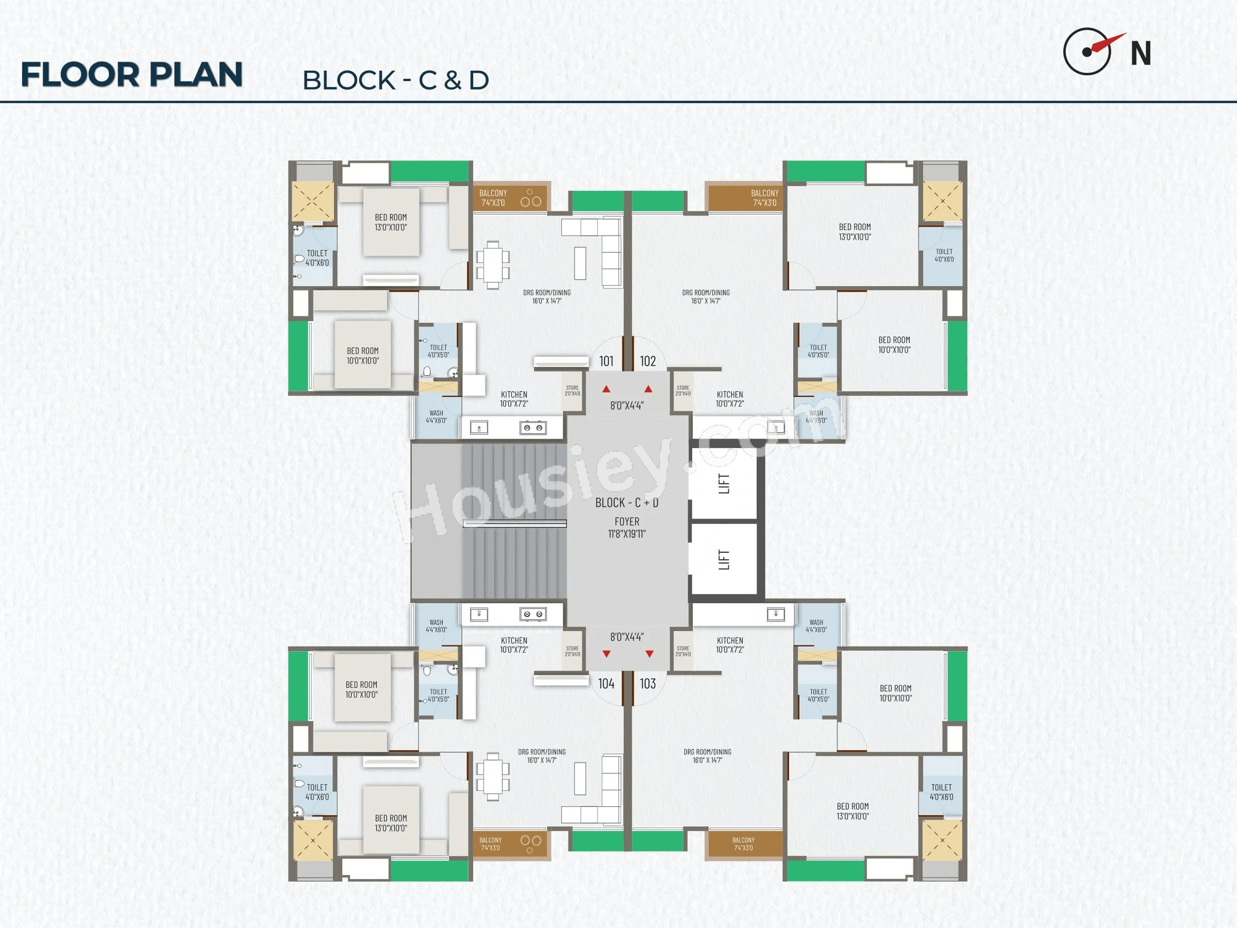 Laxmi Aleta Floor plan 2