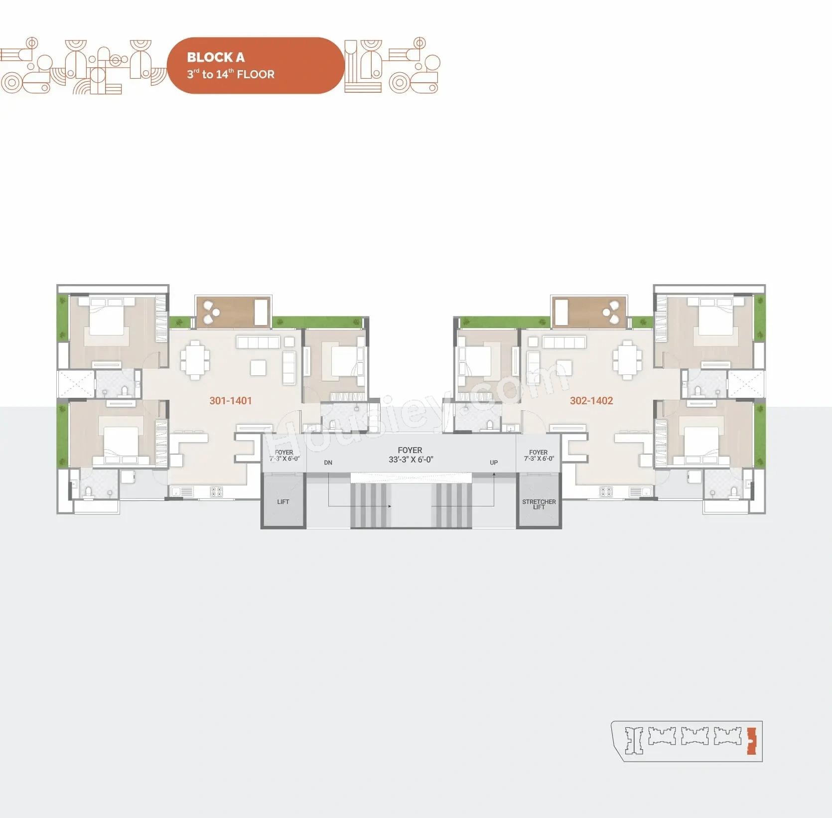 Laxmi Azzaro Floor plan 1