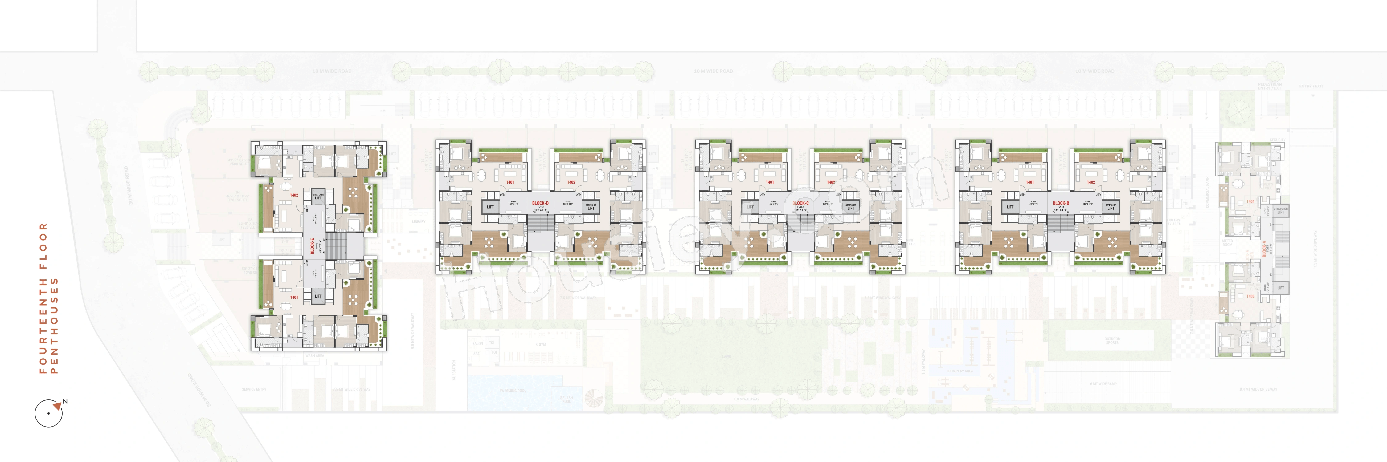 Laxmi Azzaro Floor plan 3