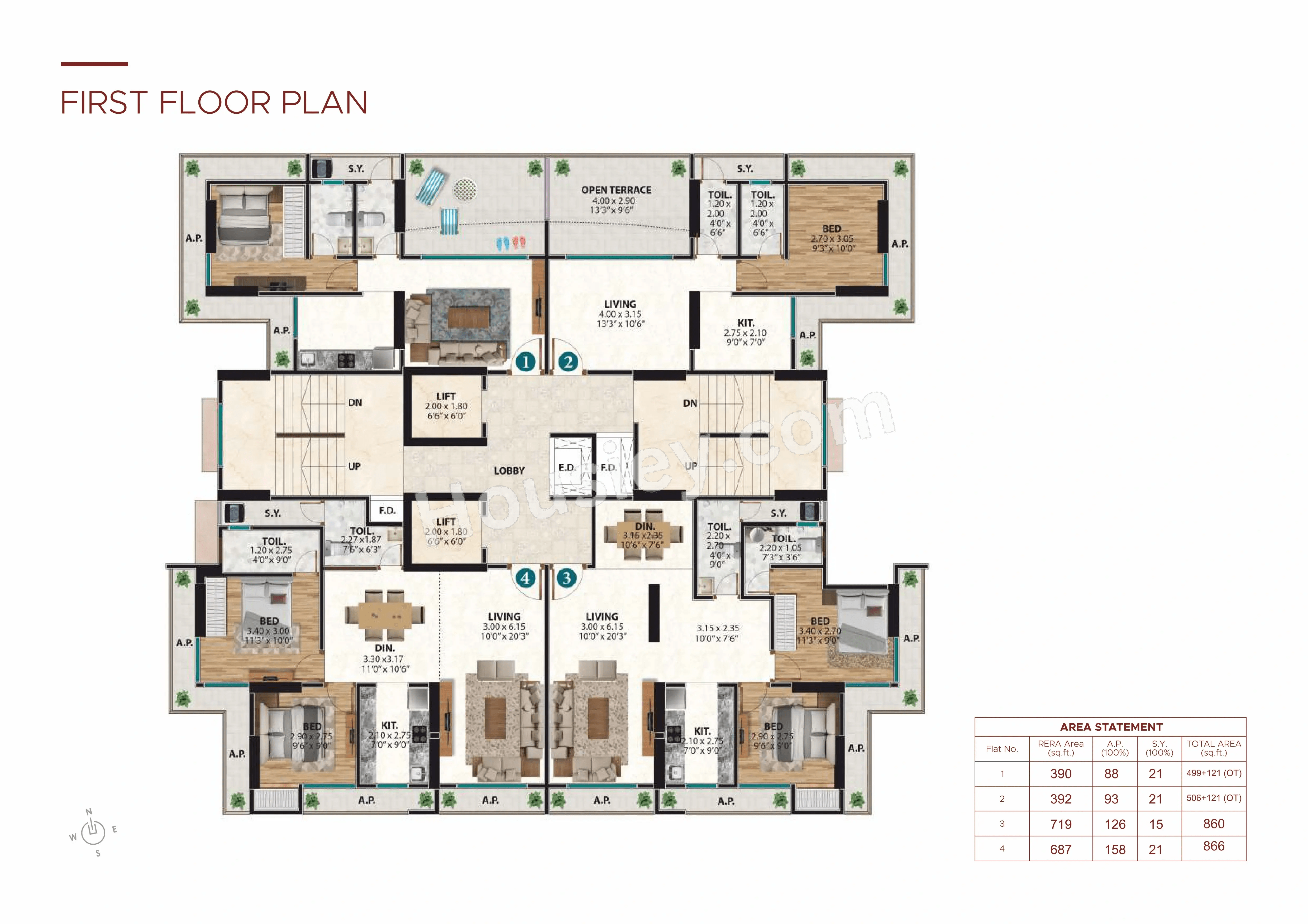 LGS Yashree Floor plan 1