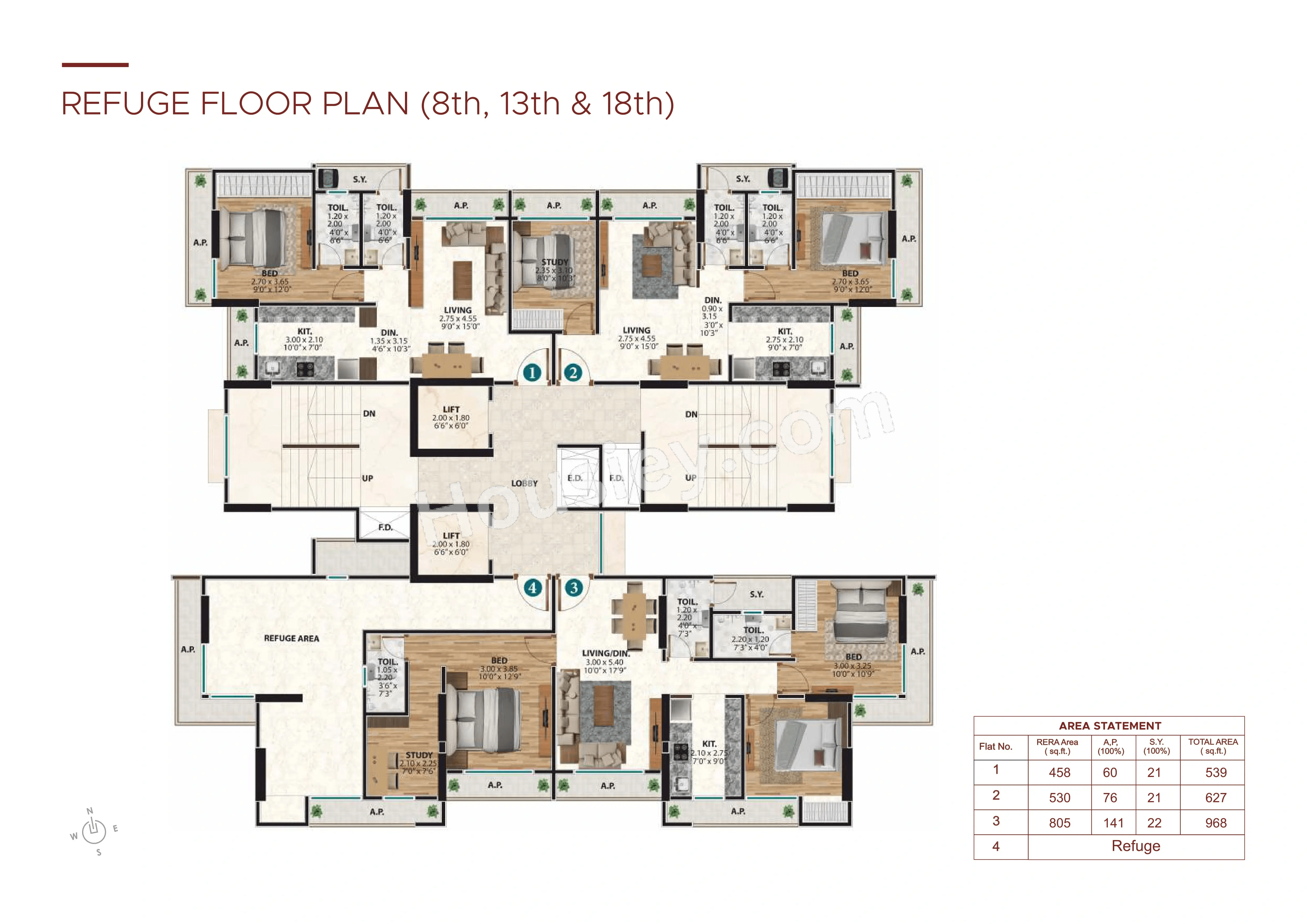 LGS Yashree Floor plan 3