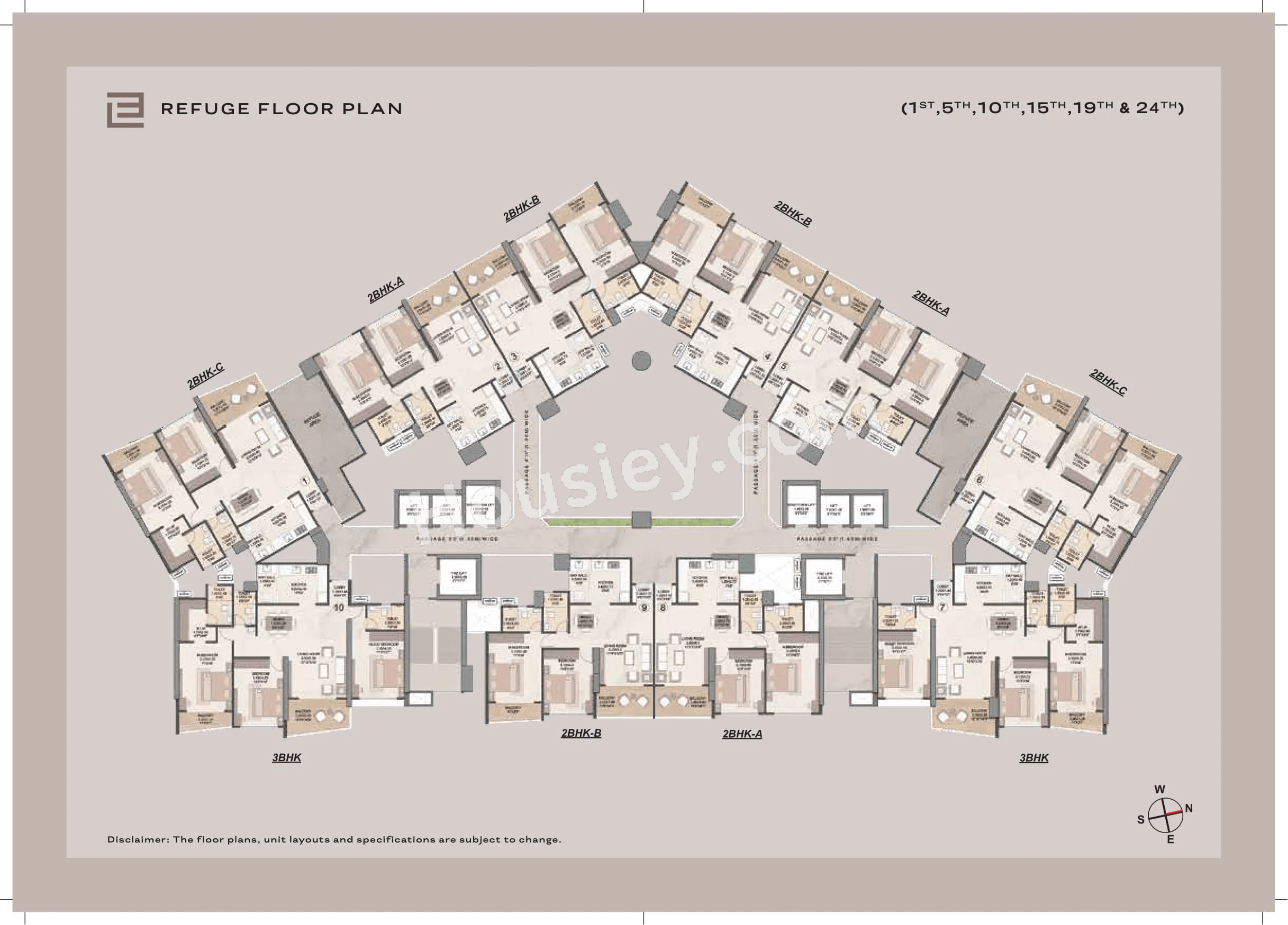 Livience Unione Floor plan 1