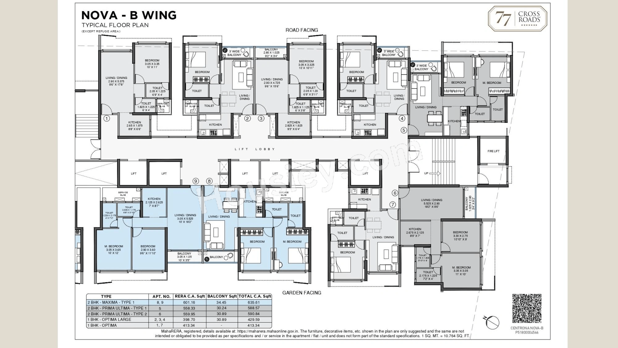 L&T 77 Crossroads Floor plan 2