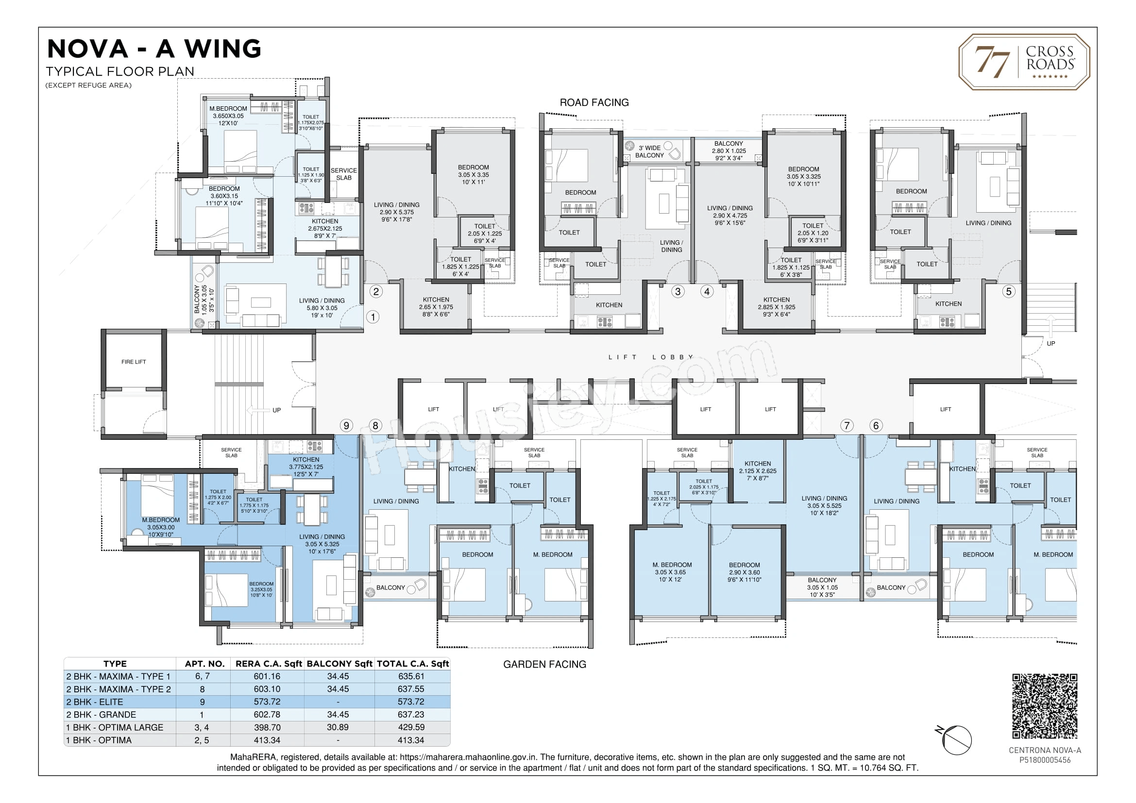 L&T 77 Crossroads Floor plan 3