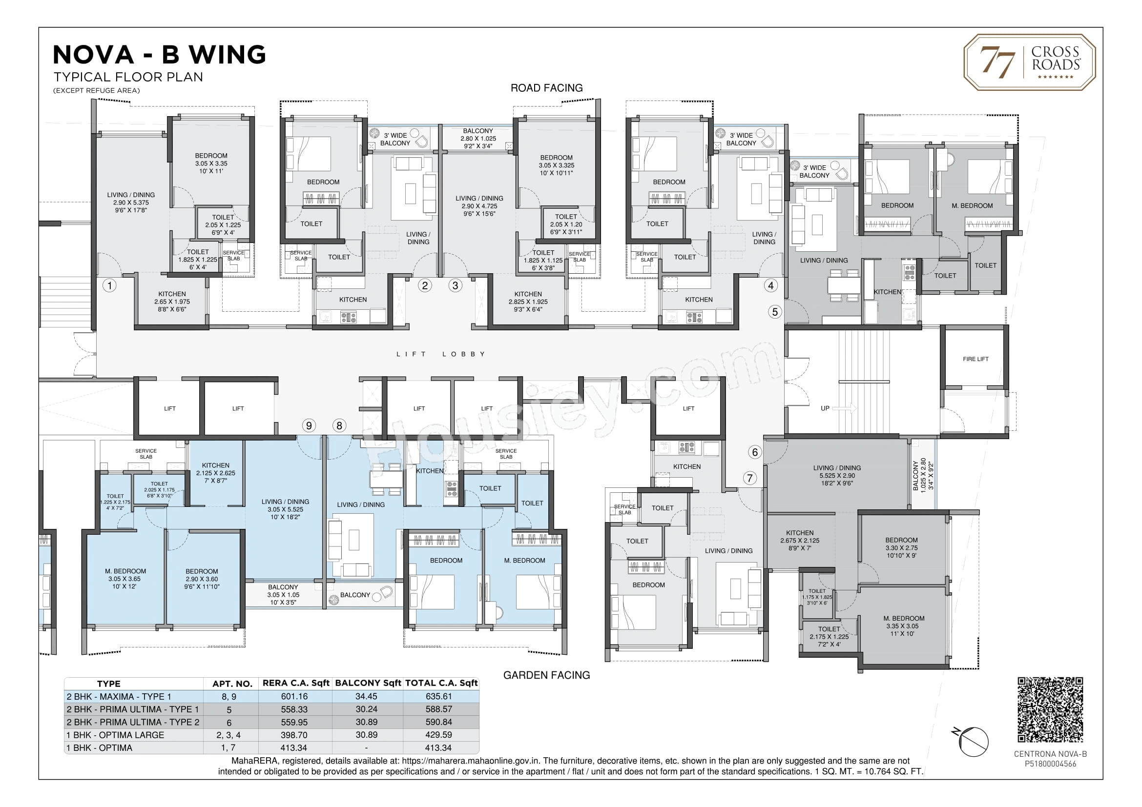 L&T 77 Crossroads Floor plan 4