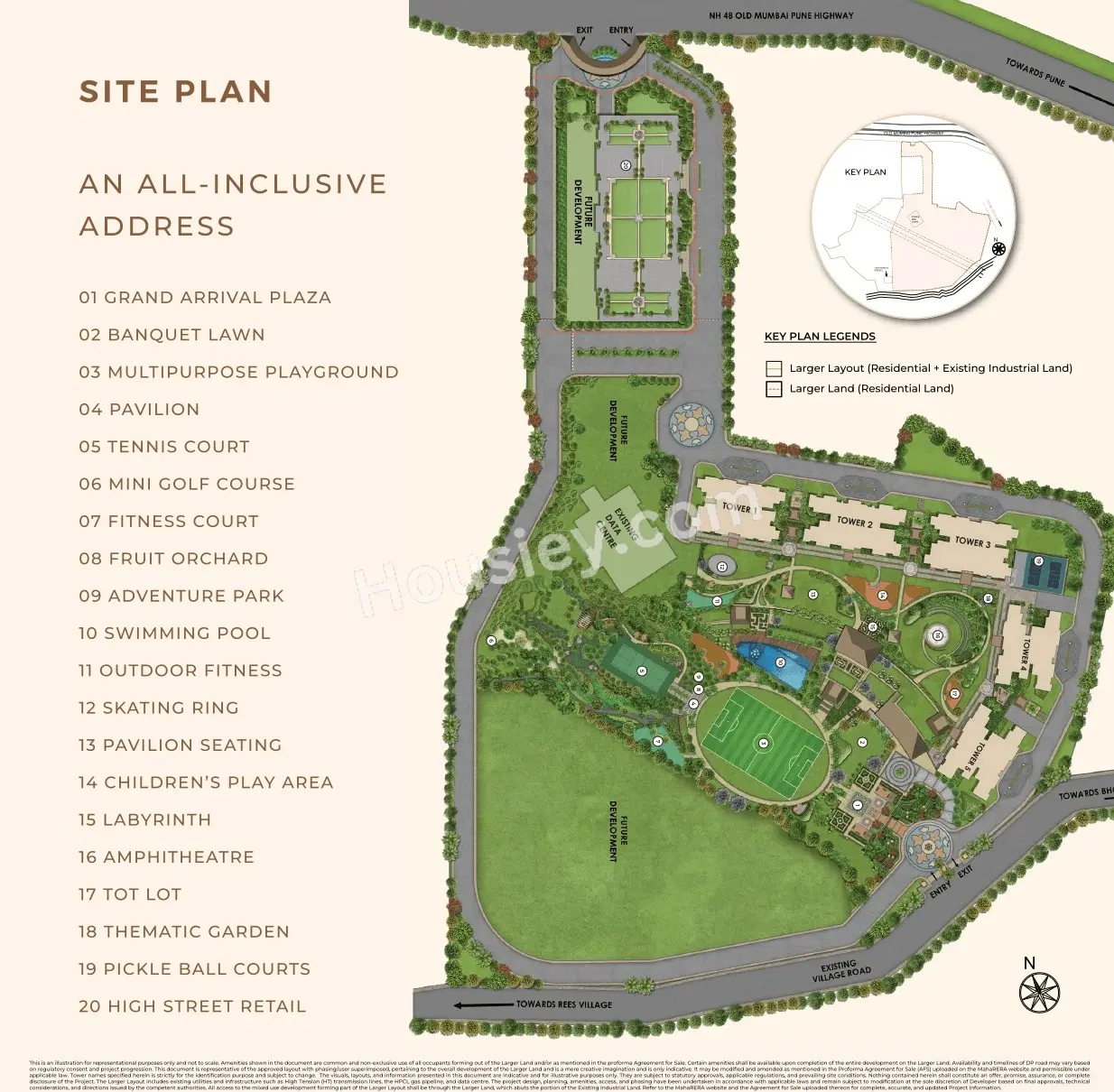 L&T Crestoria Estate Master Plan