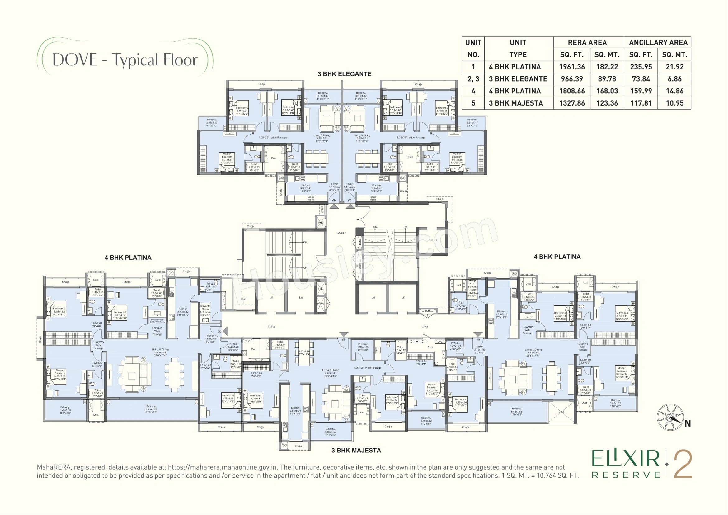 L&T Elixir Reserve Floor plan 2