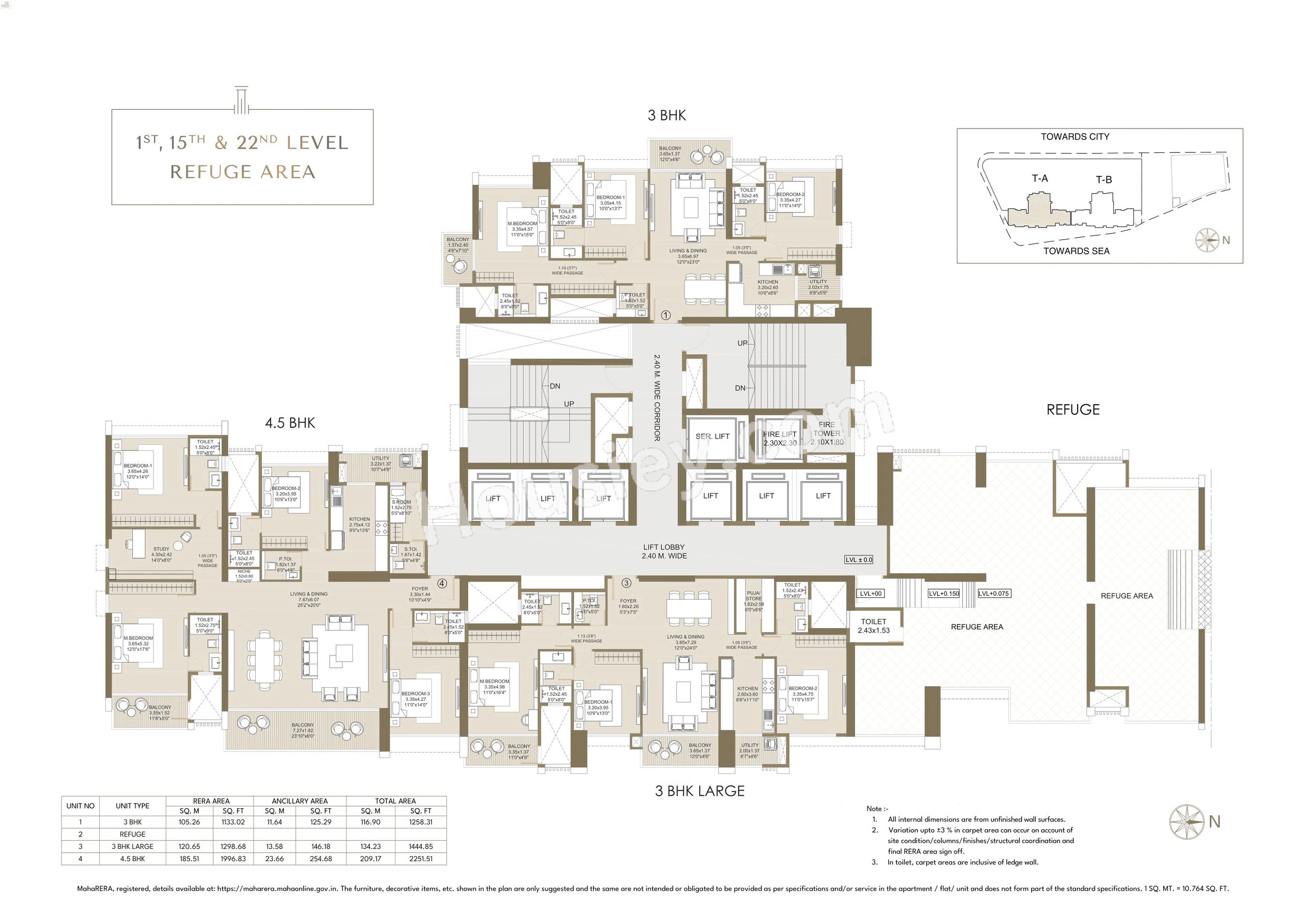 L&T The Gateway Floor plan 1