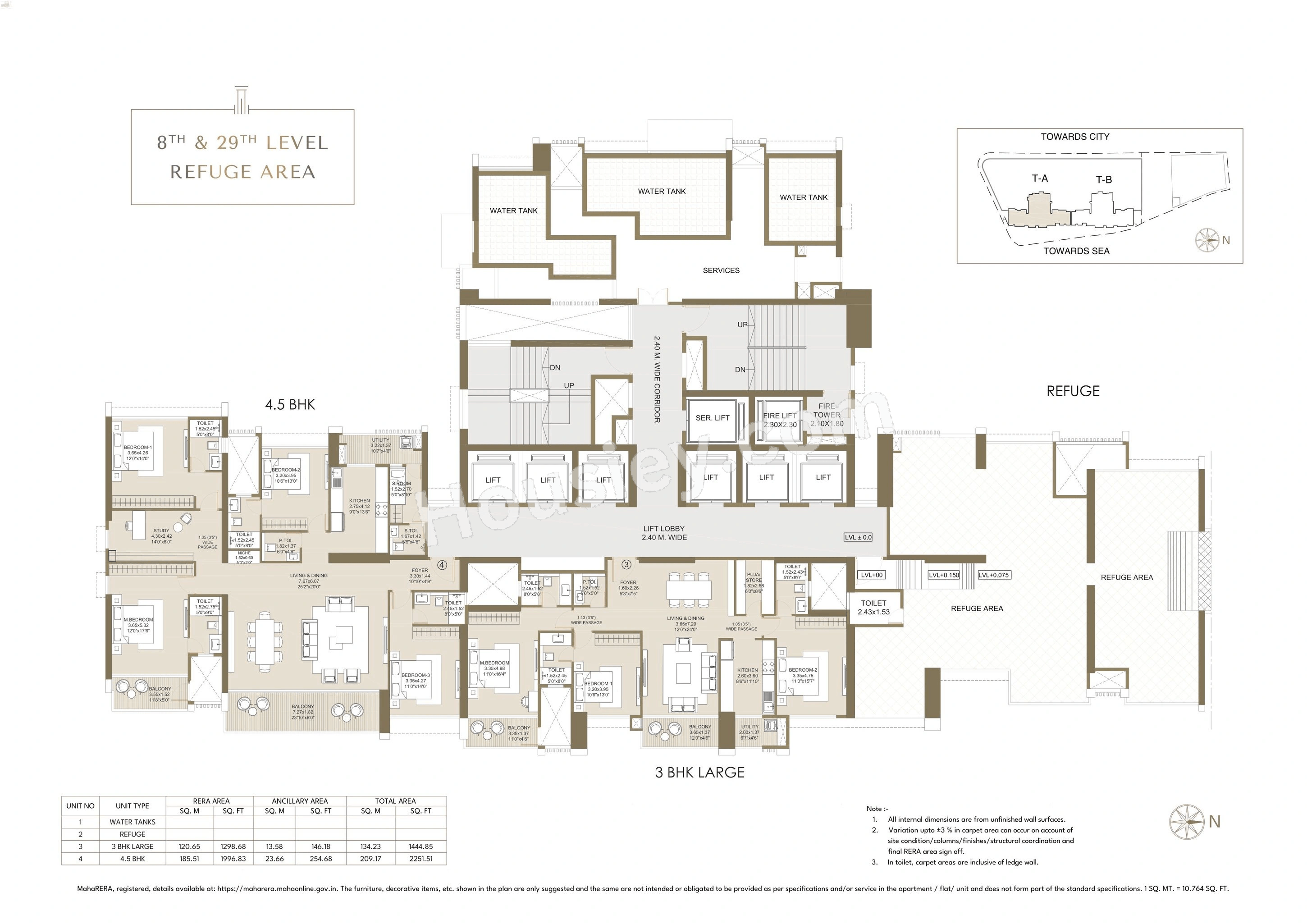 L&T The Gateway Floor plan 2