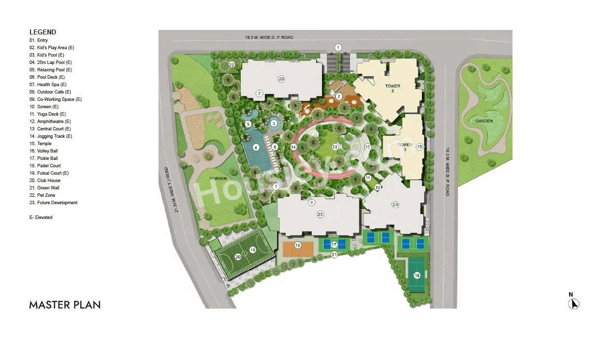 Lodha Aureus Master Plan