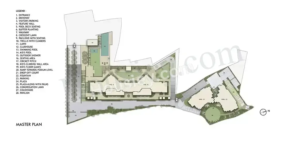 Lodha Bellagio Master Plan