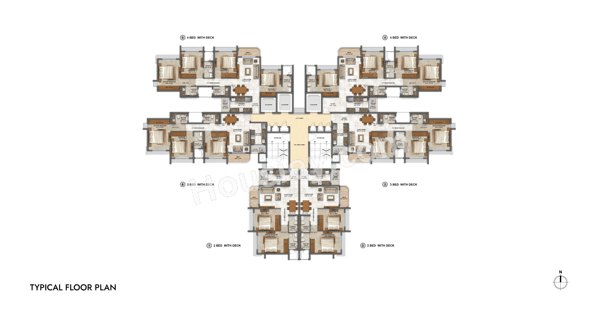 Lodha Casa Magnolia Floor Plan