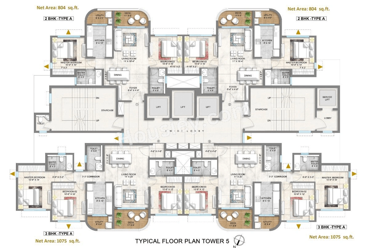 Lodha Corinthia Floor plan 7
