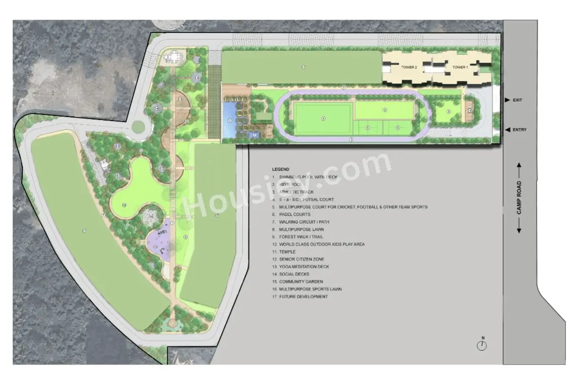 Lodha Elanor Kolshet Master Plan