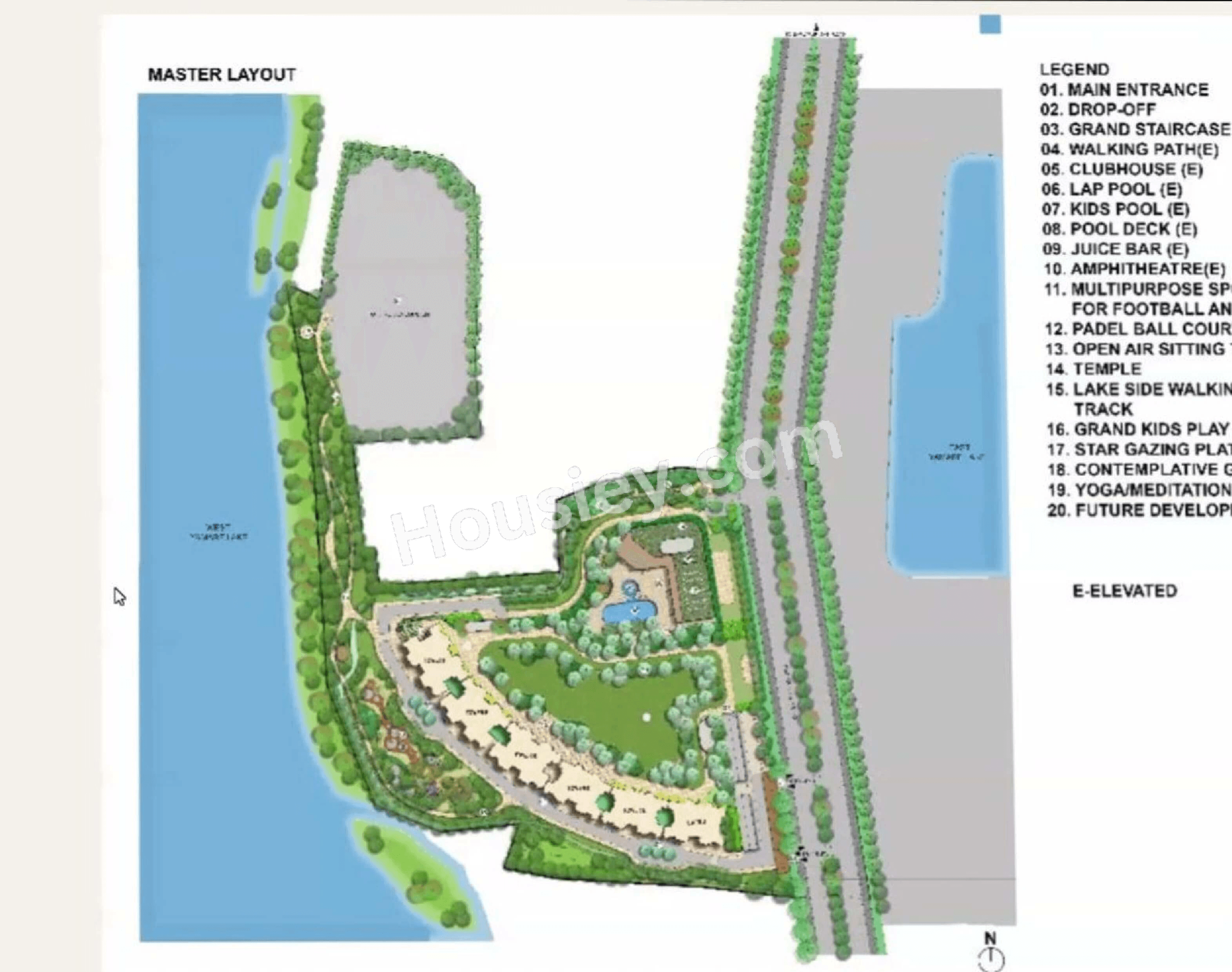 Lodha Elanza Floor plan 1