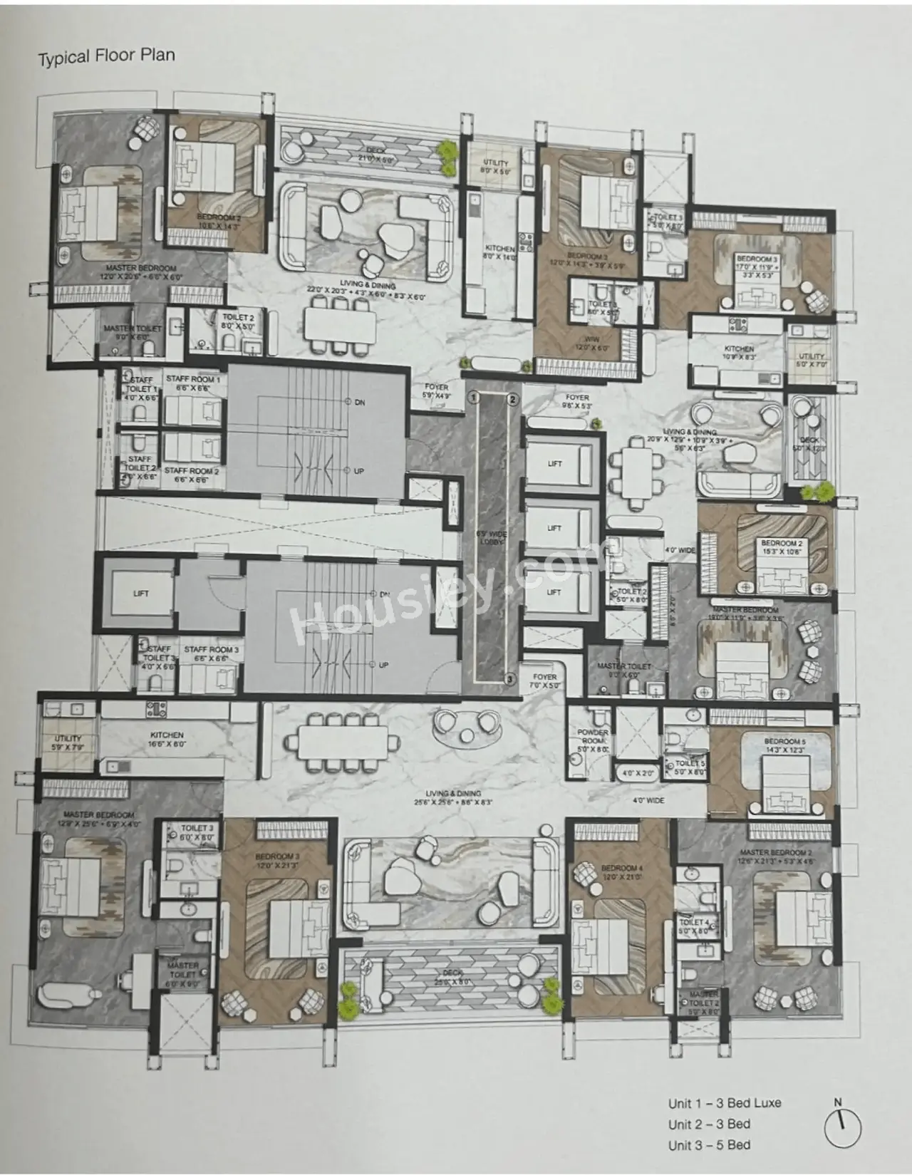 Lodha Marq Floor Plan