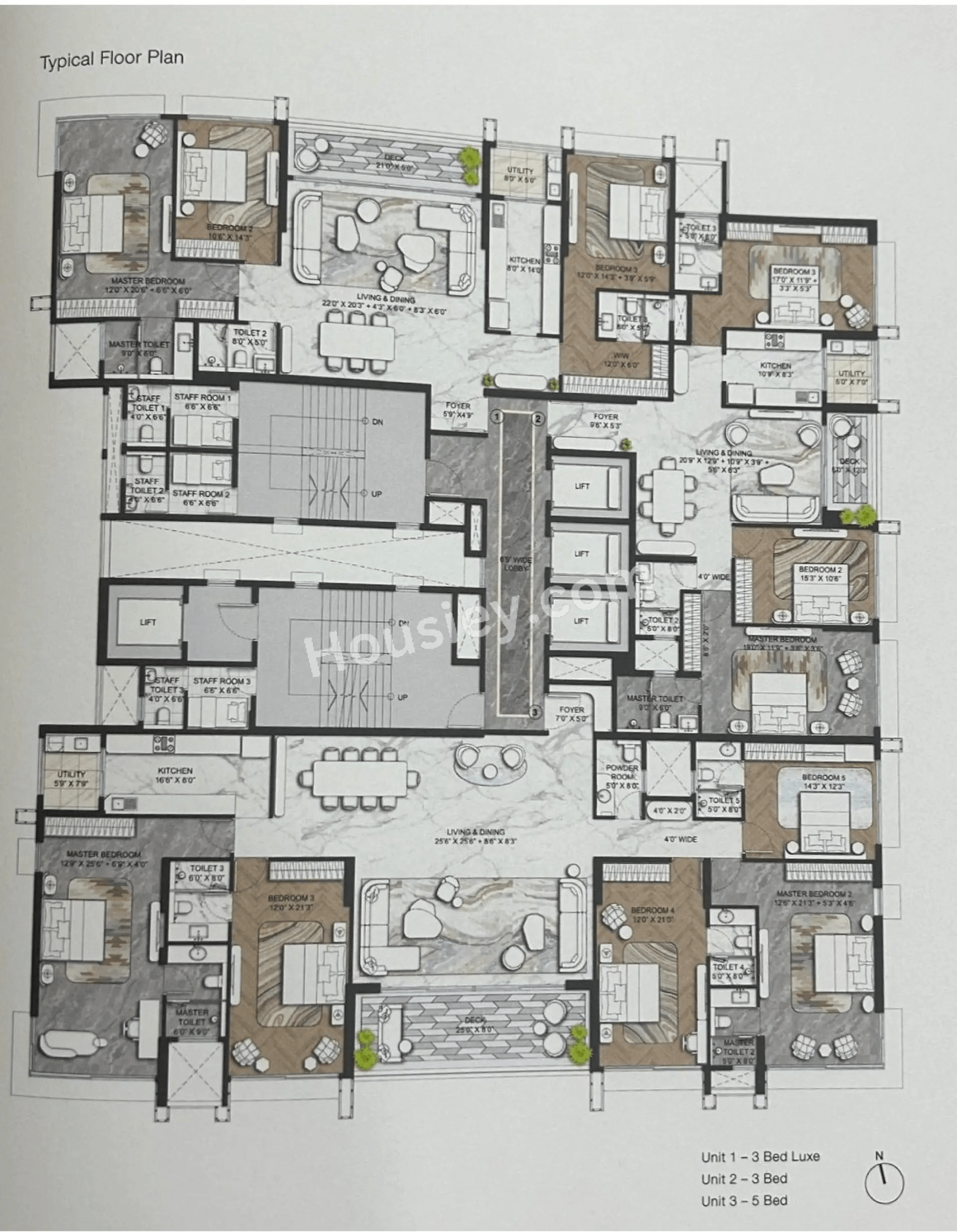 Lodha Marq Floor Plan