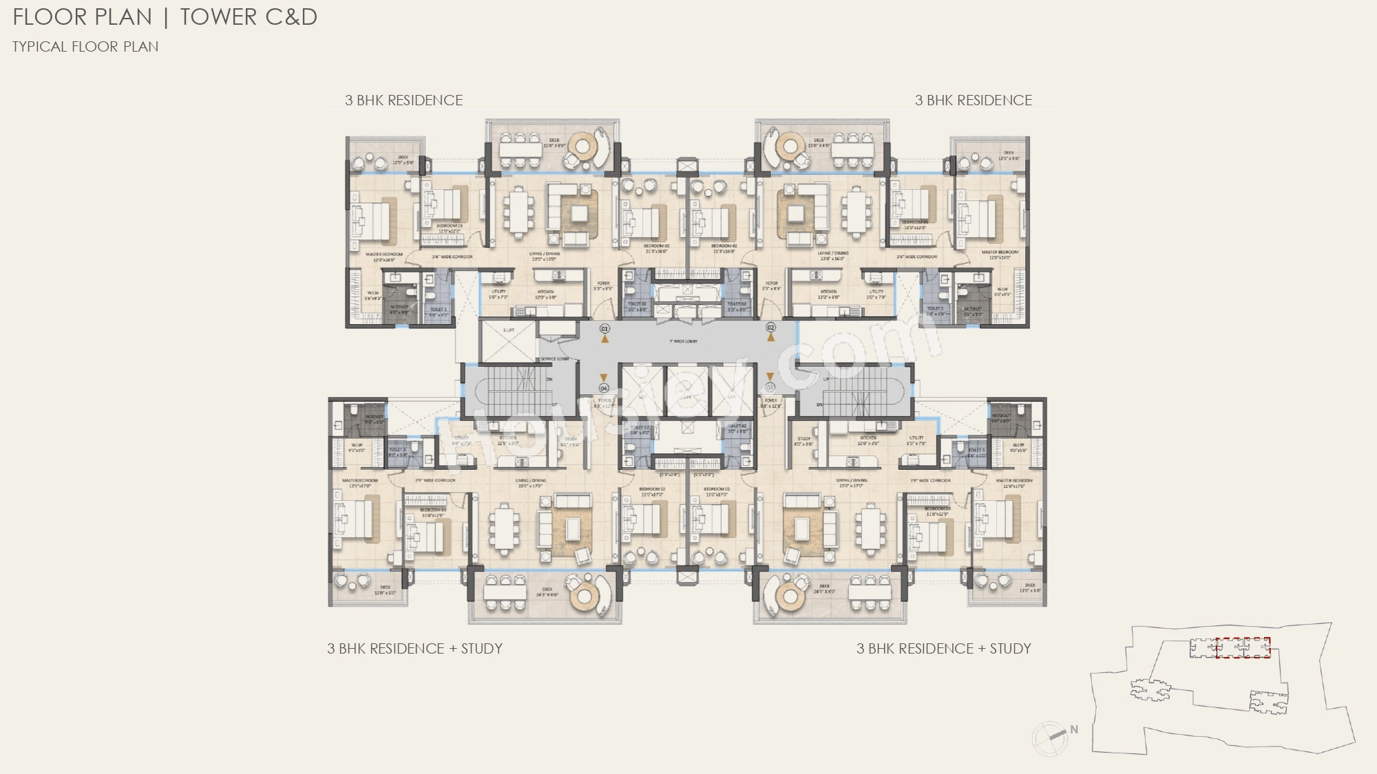 Lodha Sadahalli Floor plan 2