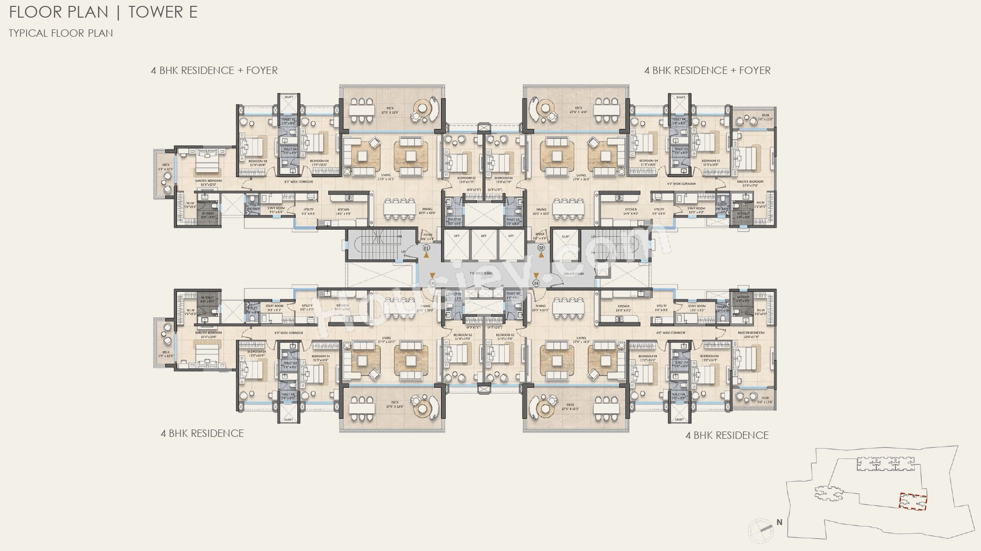 Lodha Sadahalli Floor plan 3