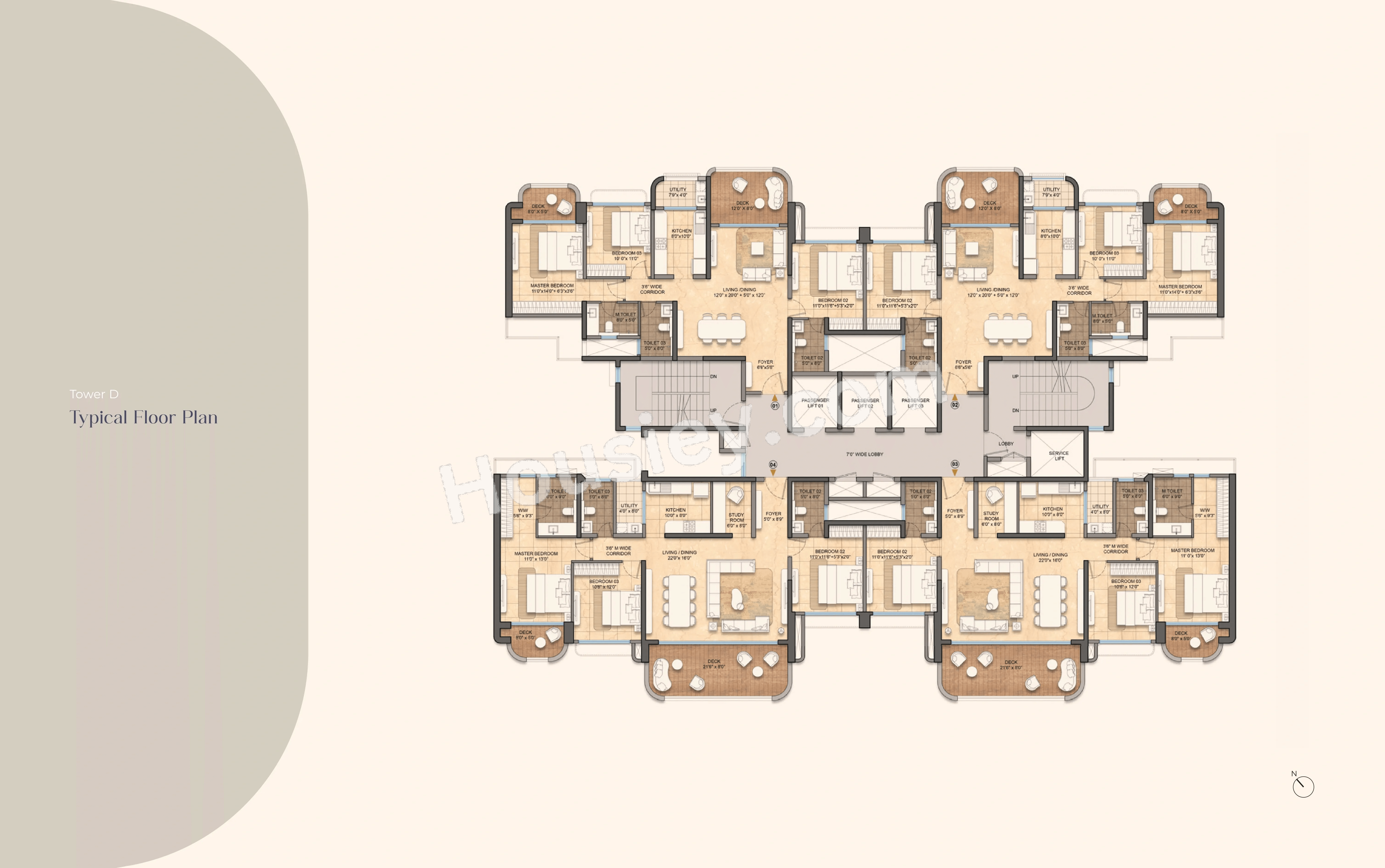 Lodha Sarjapur Floor plan 4