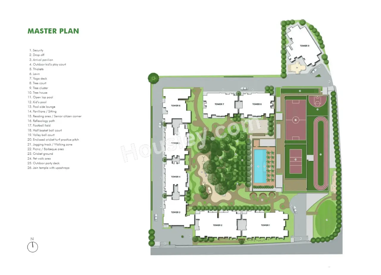 Lodha Woods Master Plan