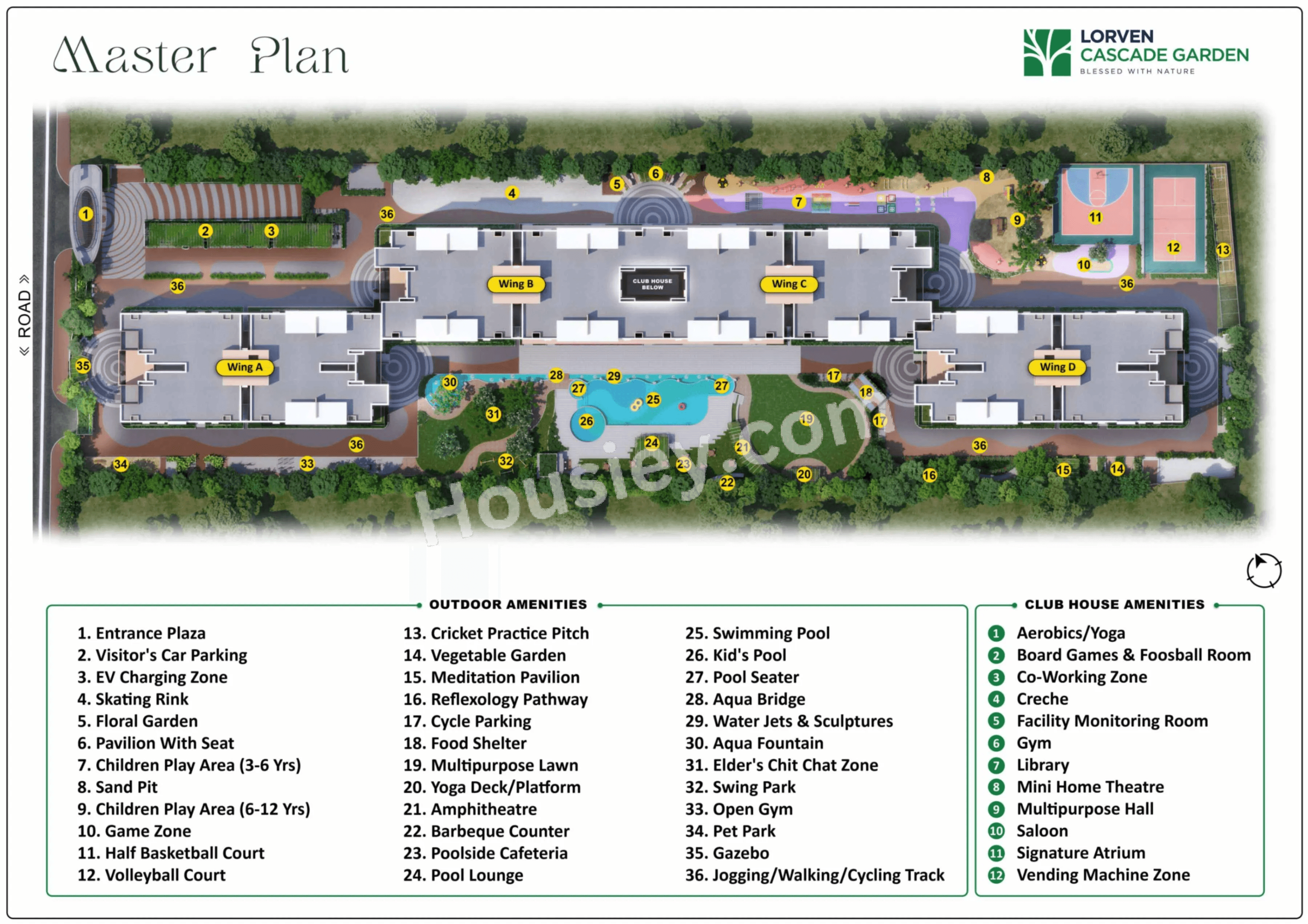Lorven Cascade Garden Master Plan