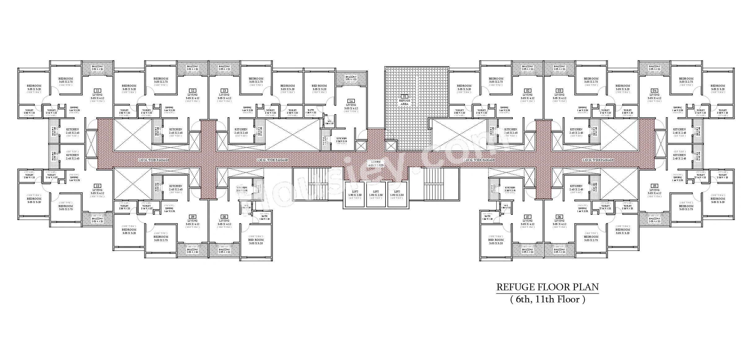 Lotus Urban Hills Floor plan 4