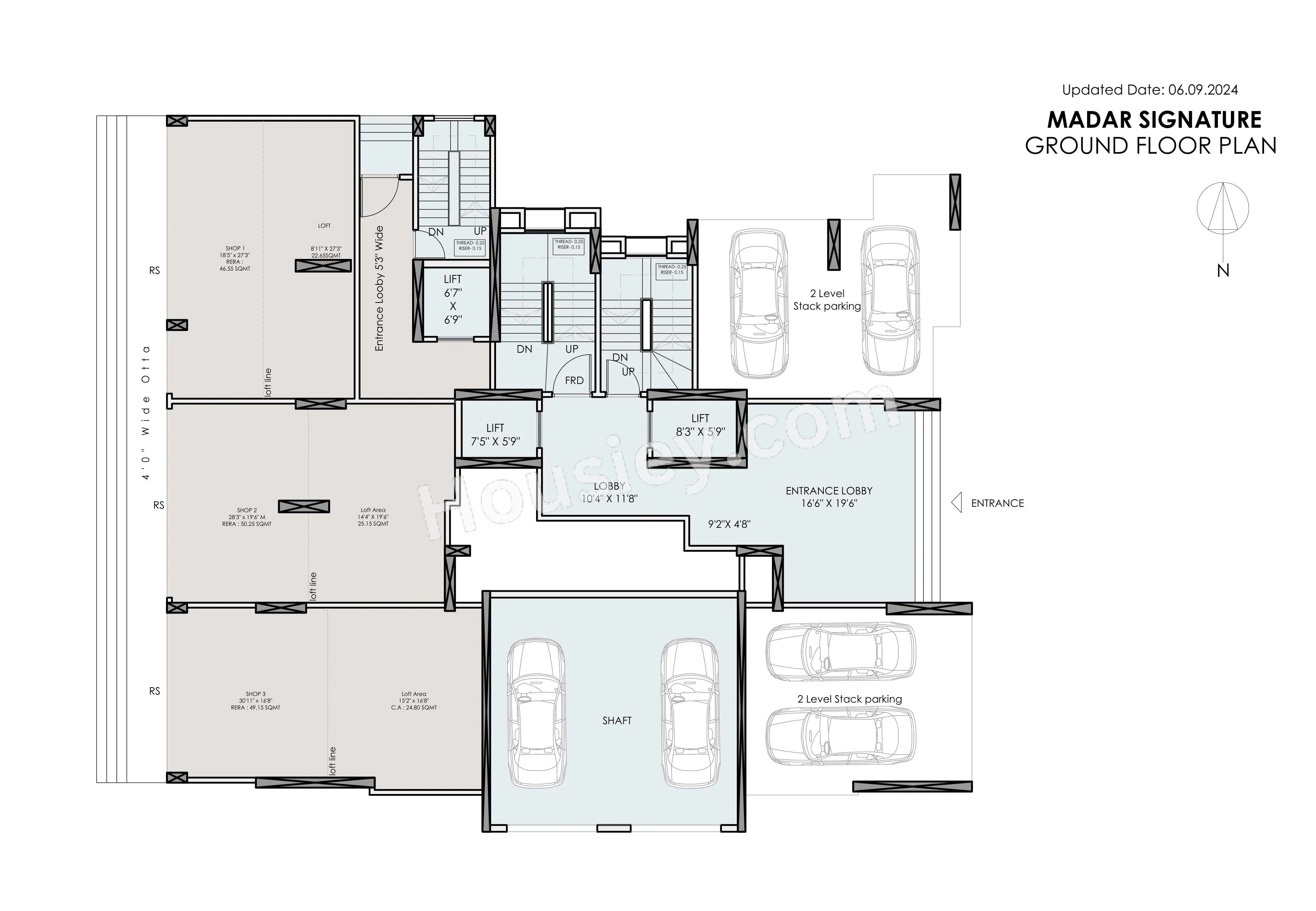 Madar Signature Floor plan 1