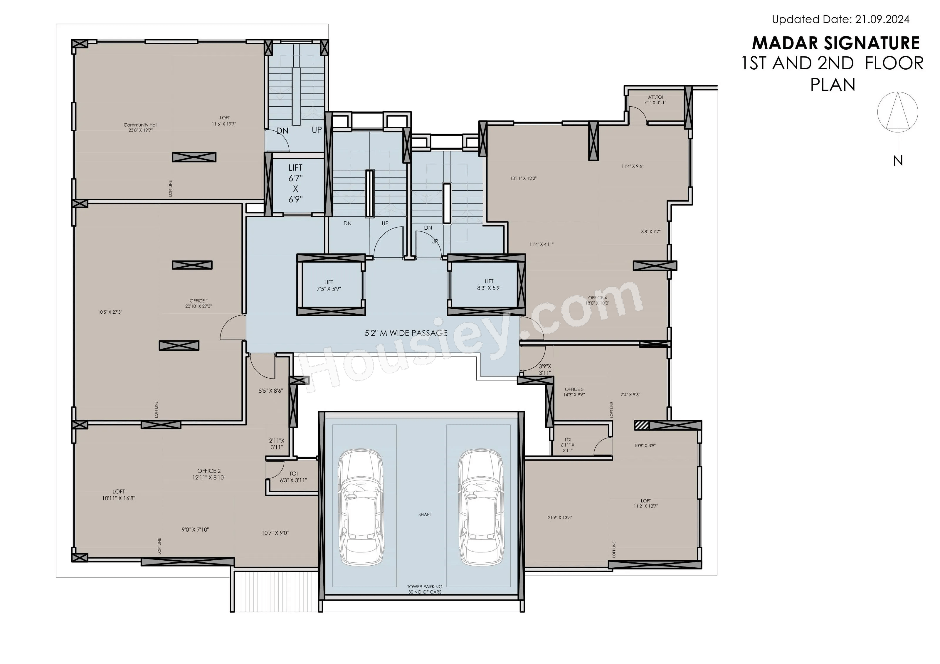 Madar Signature Floor plan 2