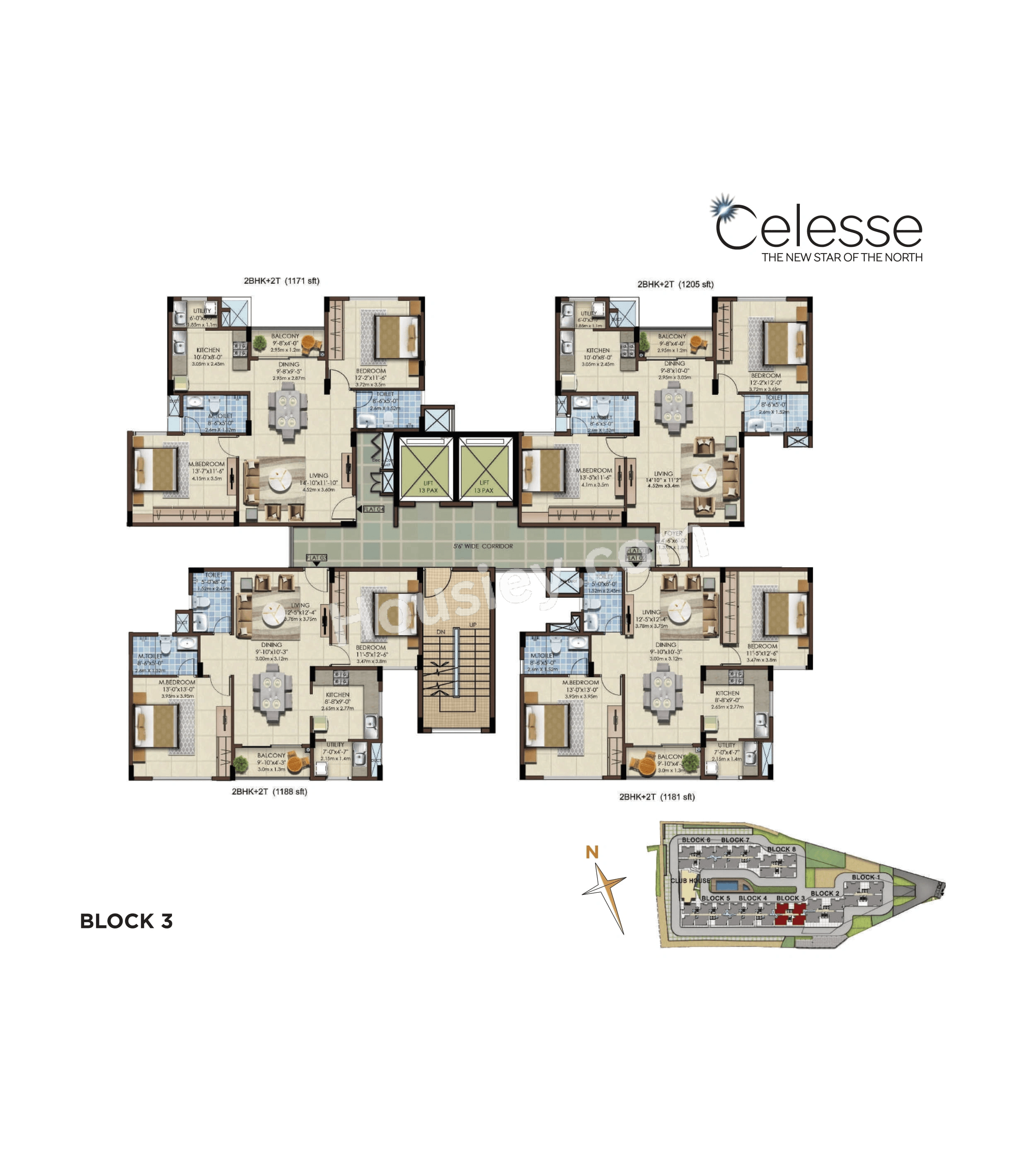 Mahaveer Celesse Floor plan 2