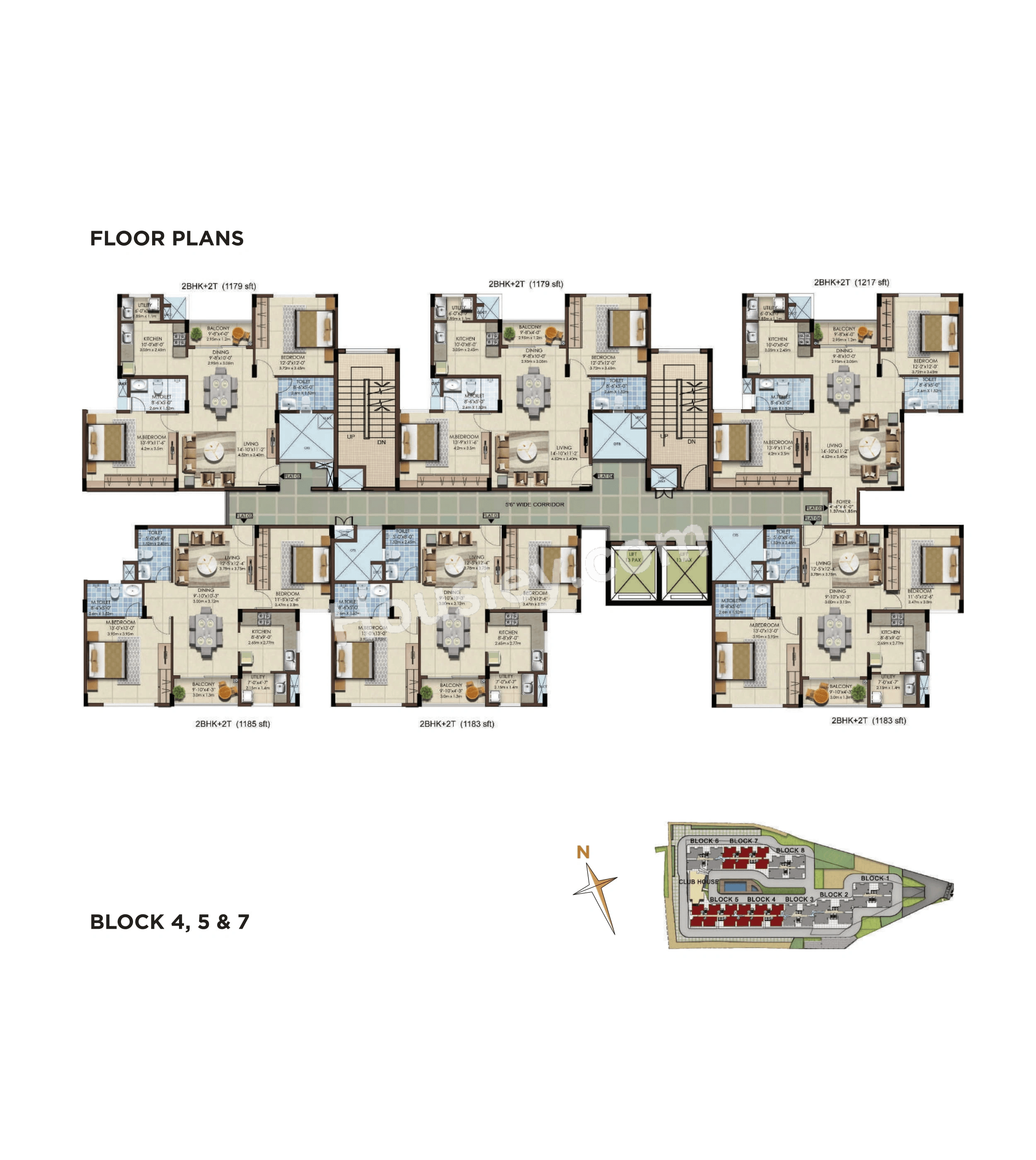 Mahaveer Celesse Floor plan 3