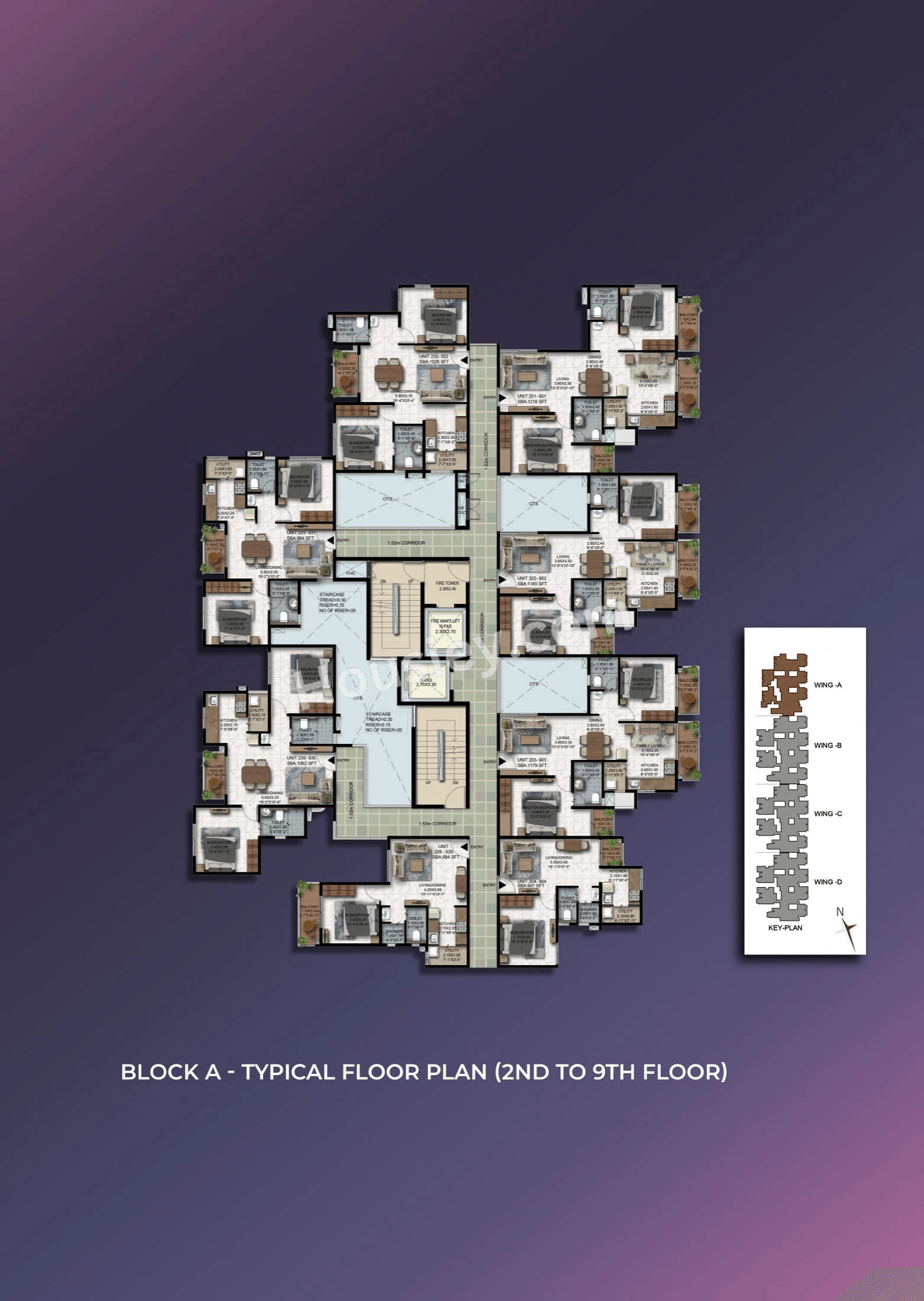 Mahaveer Highlands Floor plan 2