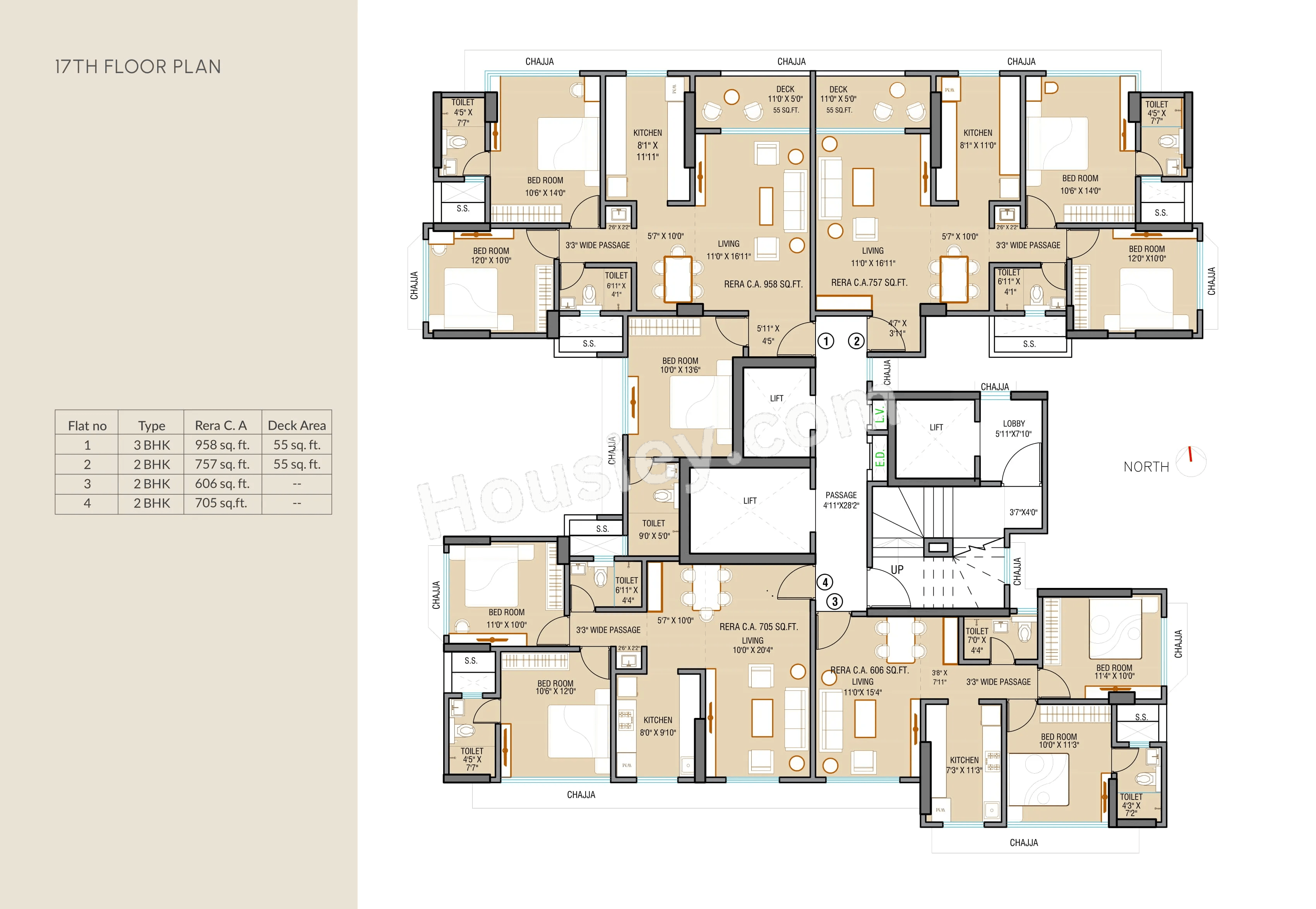 Mahavir Giirnar Floor Plan