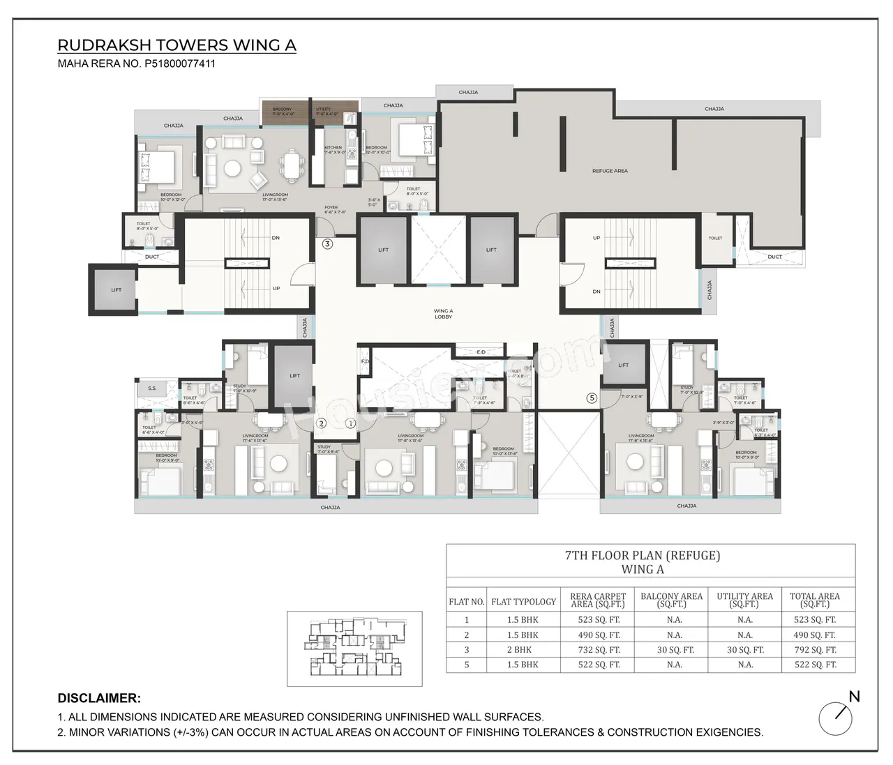 Mahesh Rudraksh Towers Master Plan