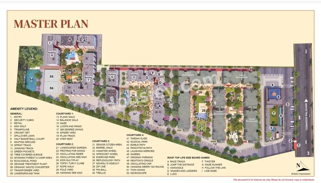 Mahindra Happinest Palghar 2 Floor Plan