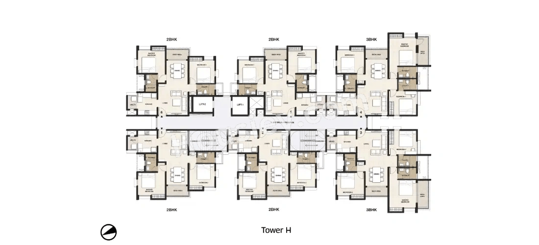 Mahindra Lakewoods Floor plan 3