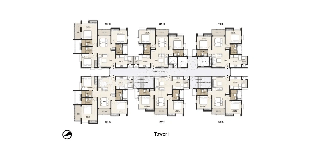 Mahindra Lakewoods Floor plan 4