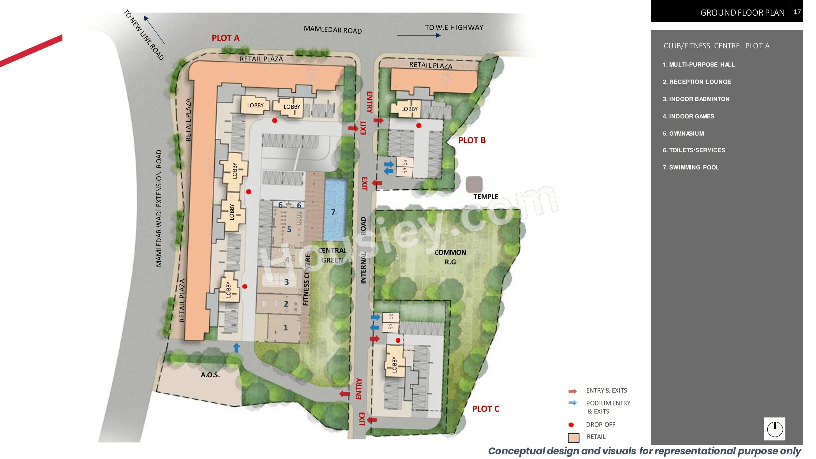 Mahindra Marina 64 Floor plan 2