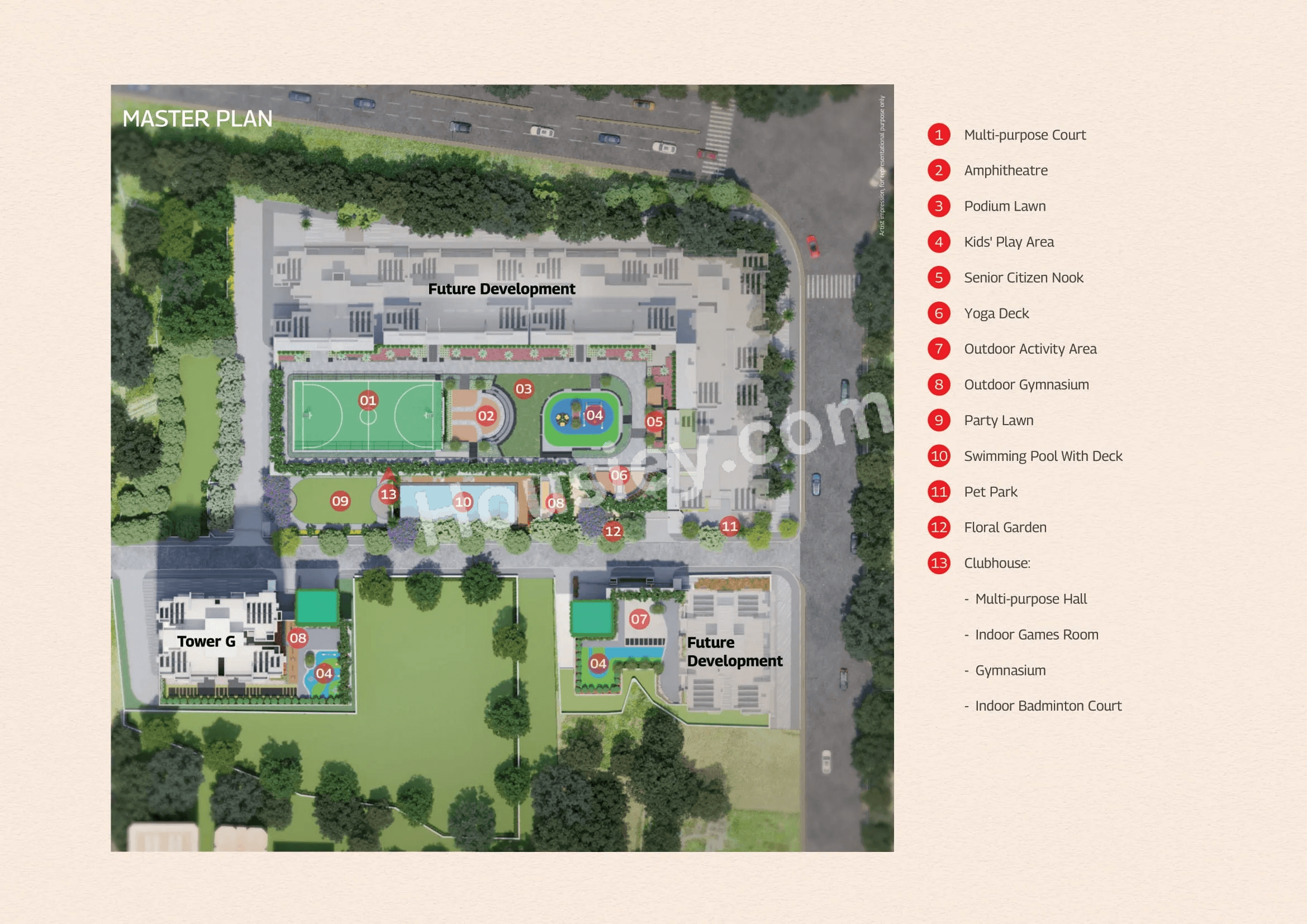 Mahindra Marina 64 Floor plan 3