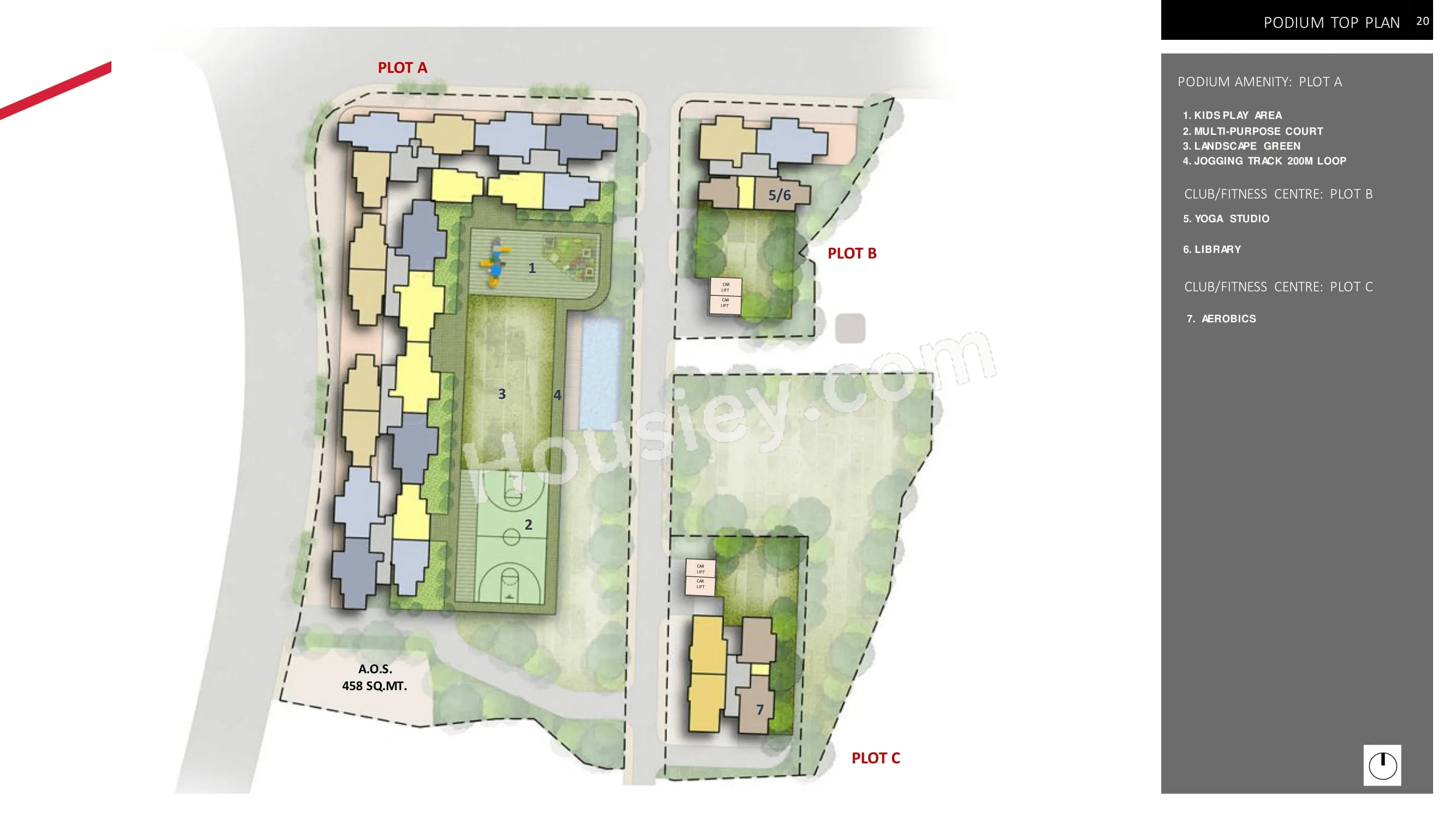 Mahindra Marina 64 Floor plan 6
